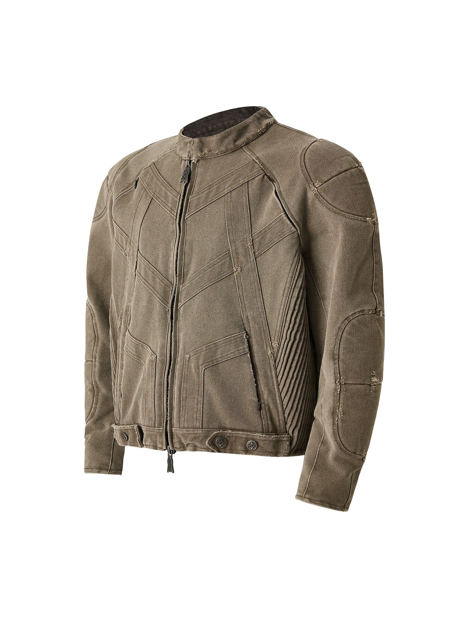 FLYERRER Panel Armor Moto Canvas Jacket