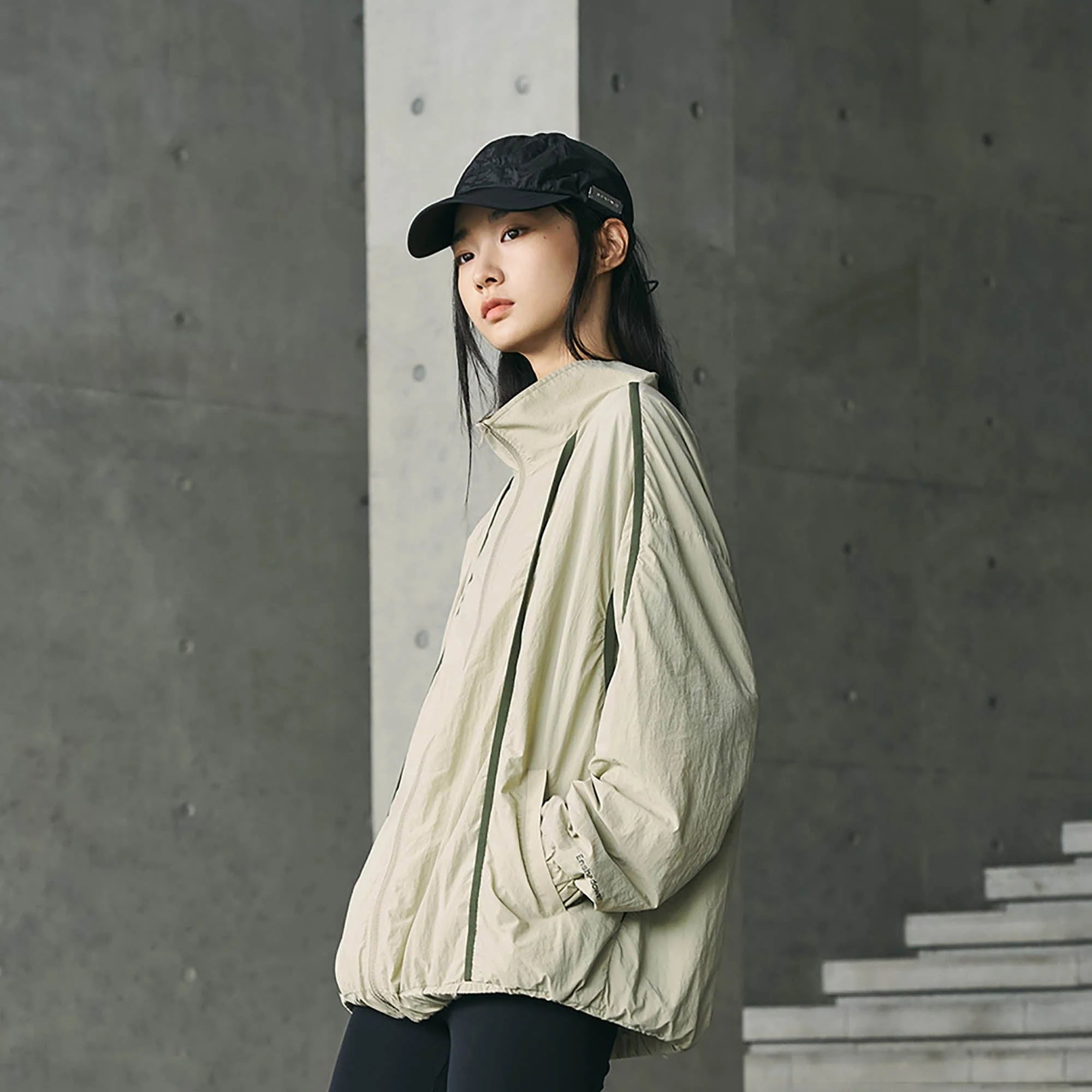 ENSHADOWER Spliced Lightweight Waterproof Jacket