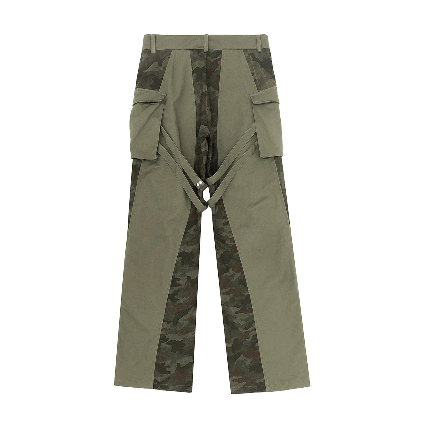 DND4DES Spliced Camouflage Bandage Zipper Cargo