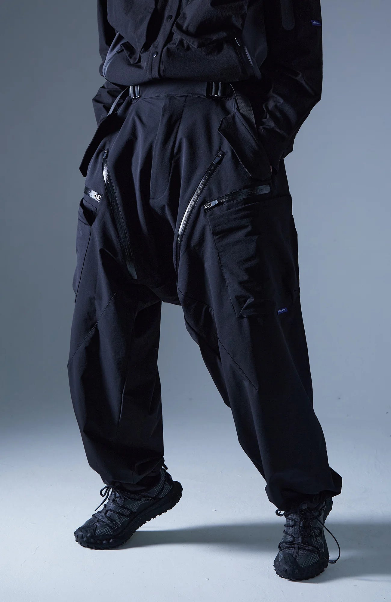 SILENSTORM Techwear Drop-Crotch Trousers