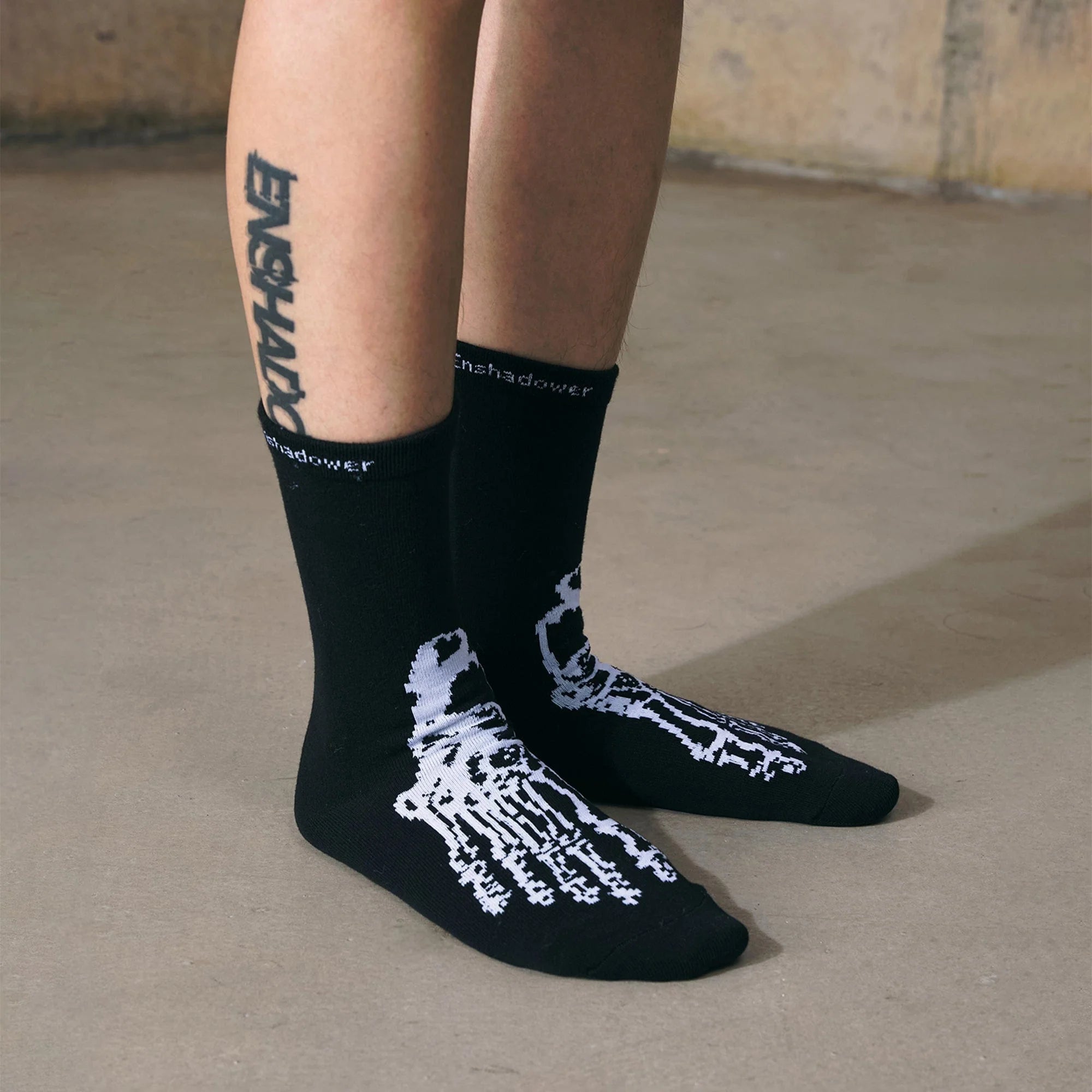 ENSHADOWER Skeleton Socks