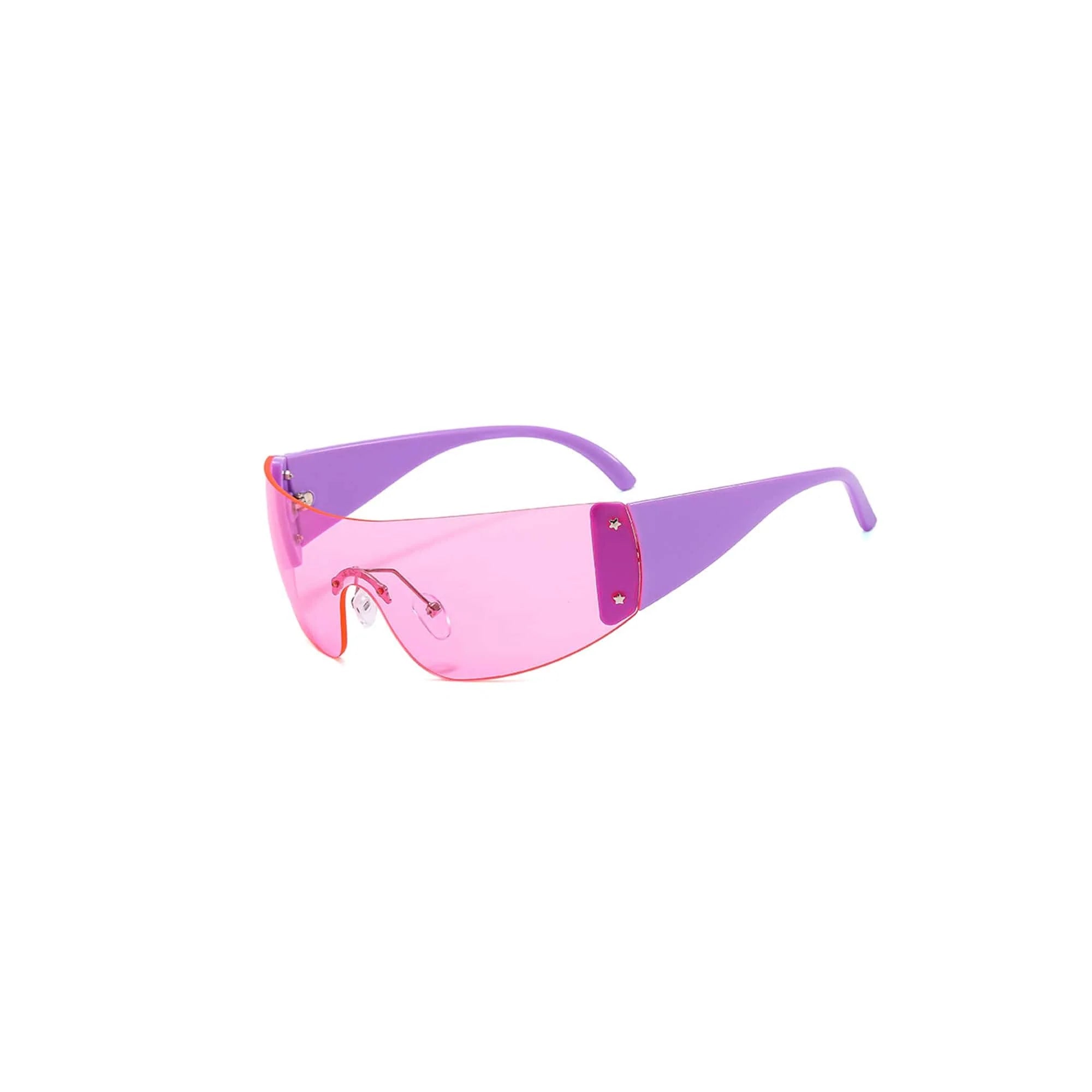 DAMAGE ASIA OPTICALS Frameless One-Piece Sunglasses