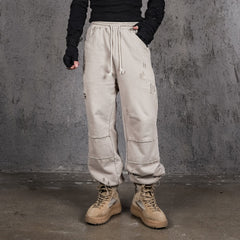 UNDERWATER Wasteland Ripped Spliced Jogger