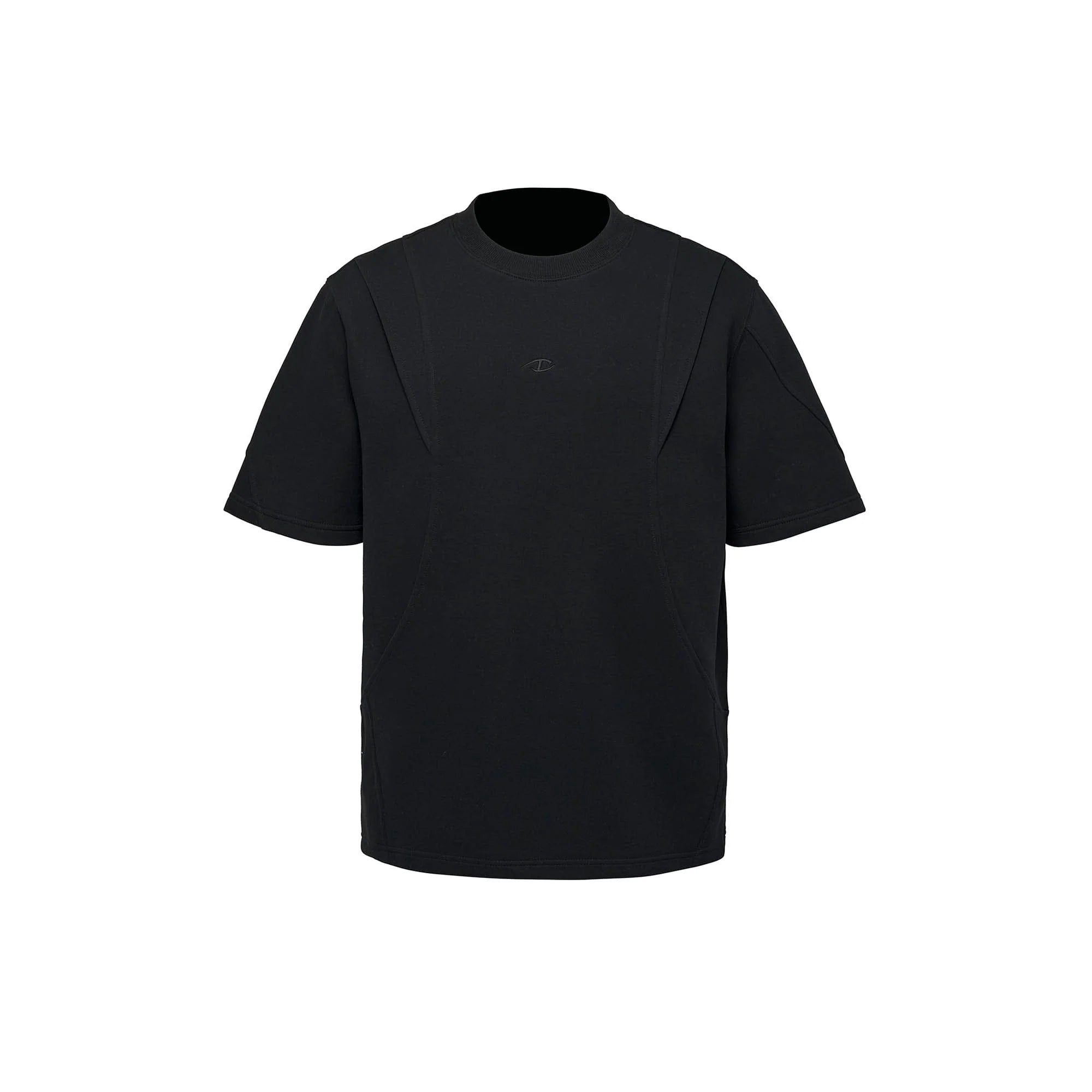 CATSSTAC Structured Paneled Pocket T-Shirt