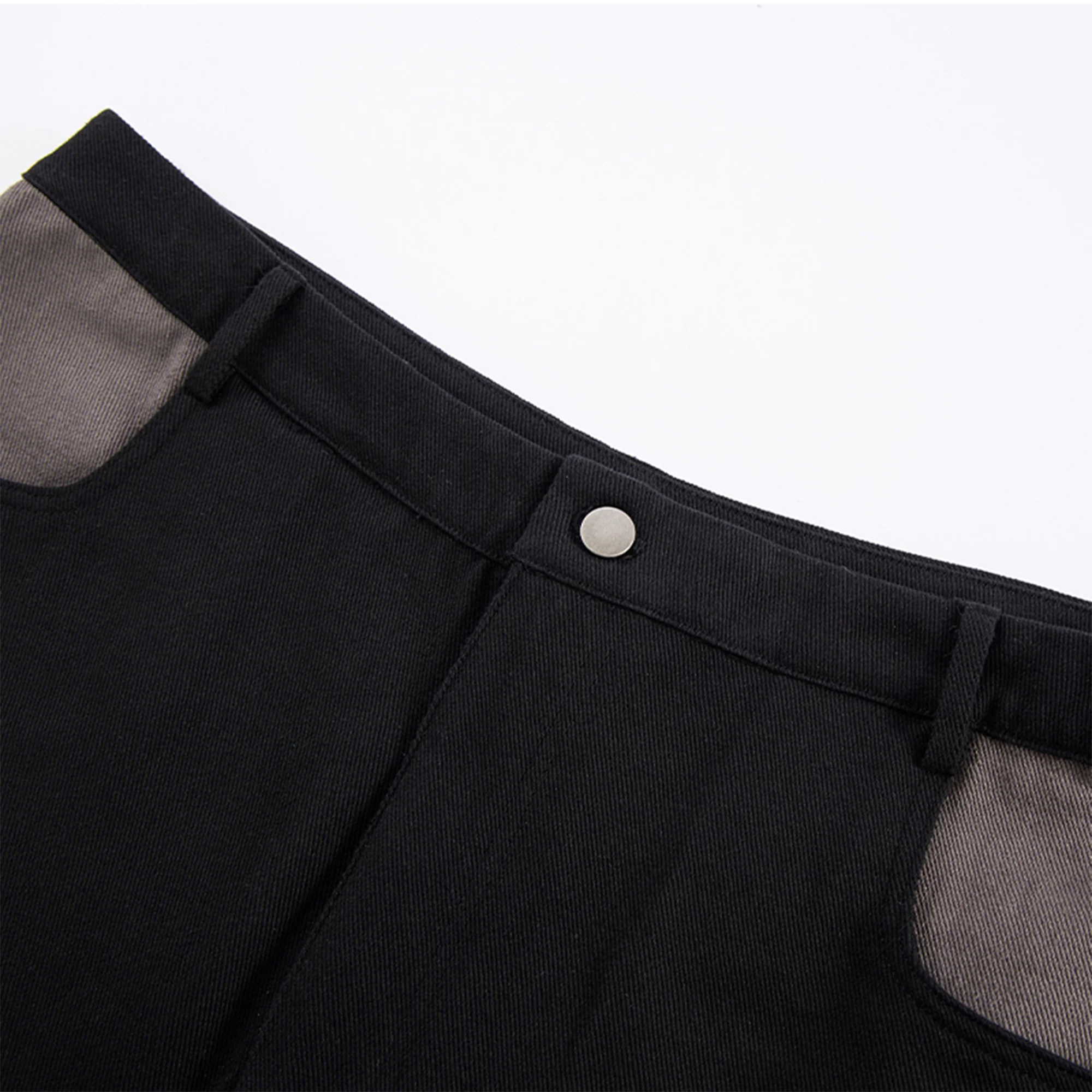 F2CE Paneled Contrast Embroidered LOGO Pants