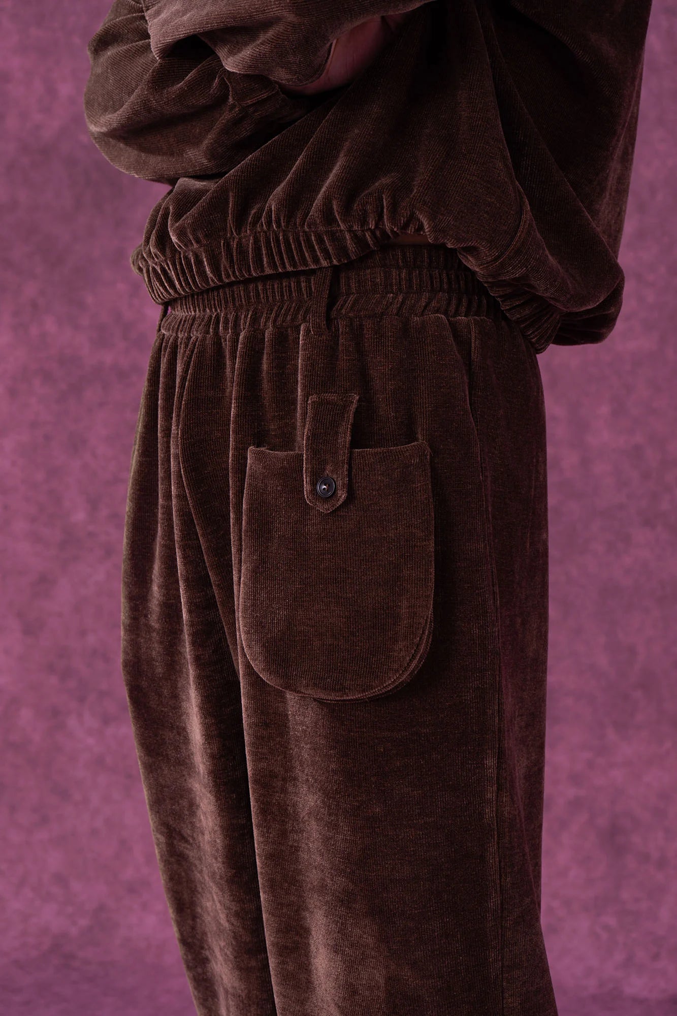 CLP Corduroy Straight-Leg Pants