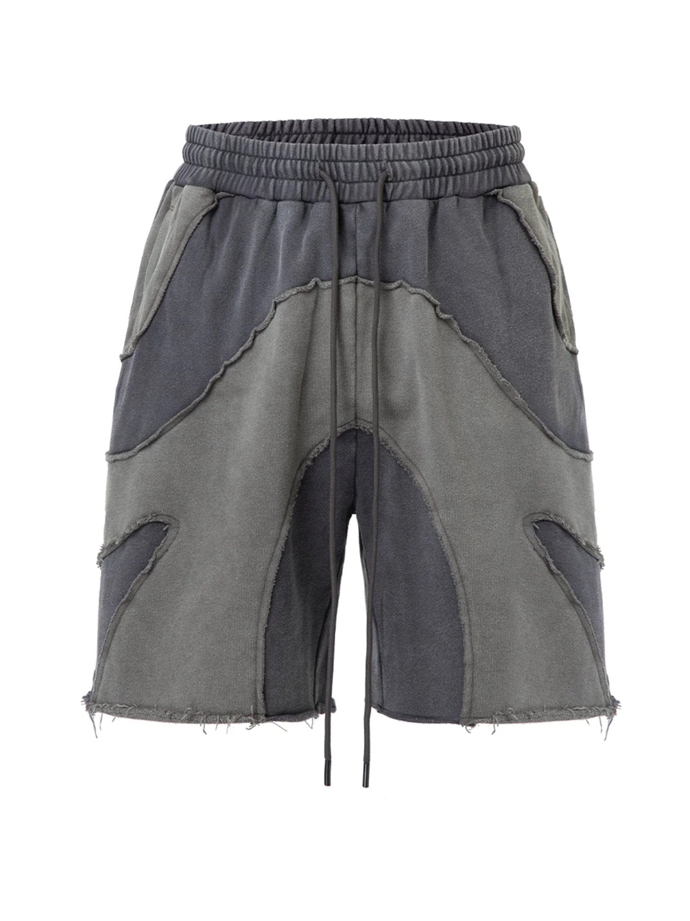 F2CE Distressed Spliced Shorts