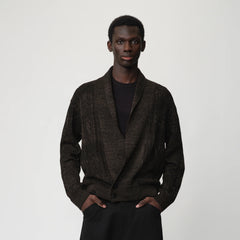 OPICLOTH Slouchy Open-Knit Cardigan