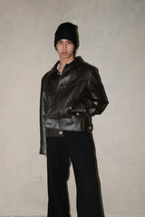 IN EXISTENCE Essential Paneled PU Jacket