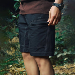 ENSHADOWER Deconstructed Multi Pockets Utility Shorts