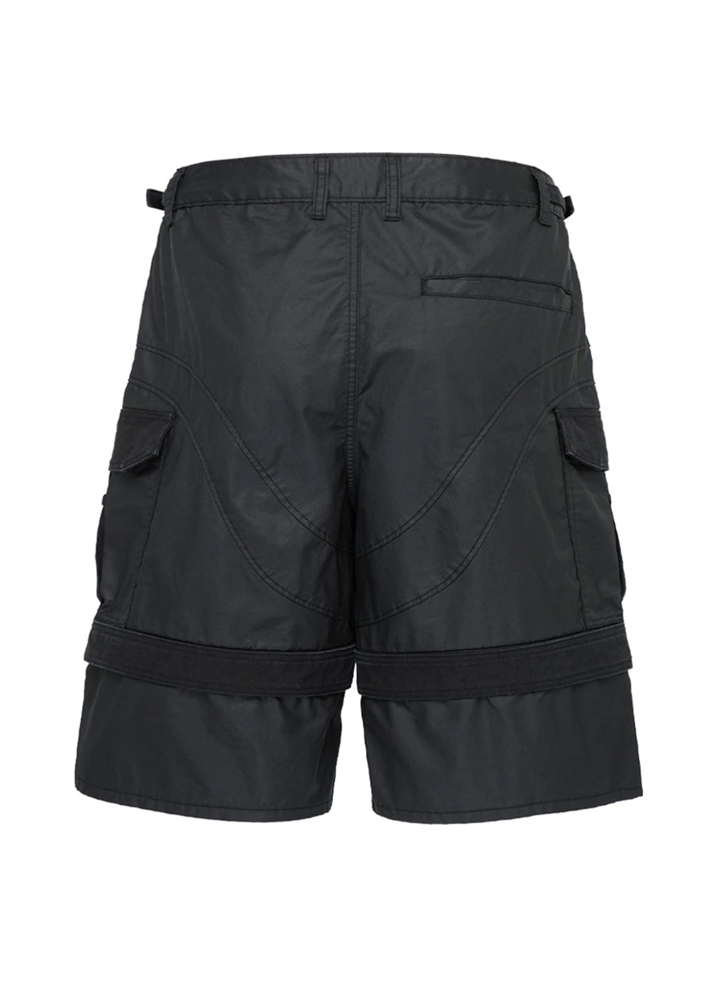F2CE Spliced Big Pocket Waxed Shorts