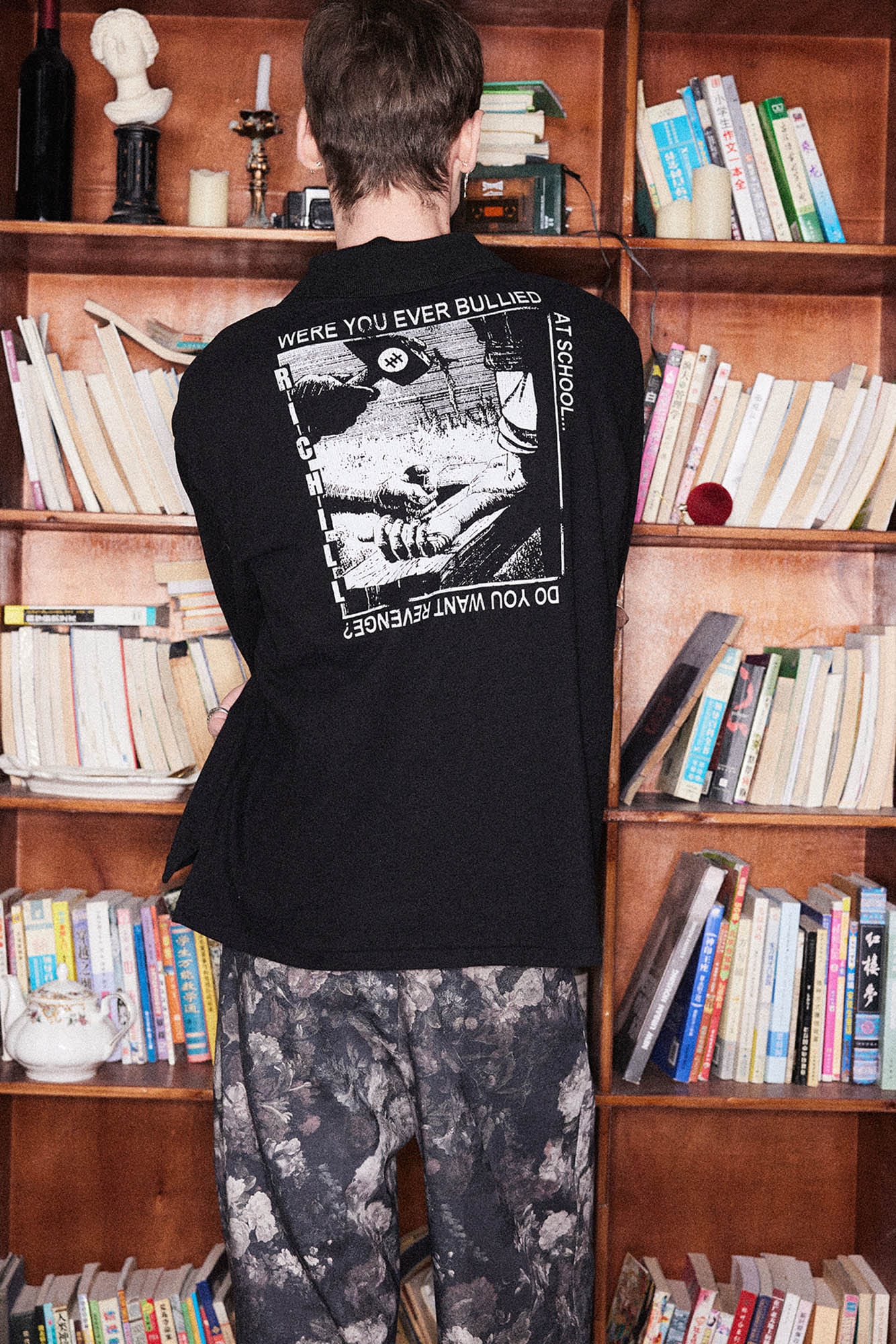 RICHILL Psychic TV Graphic Long-Sleeve Tee