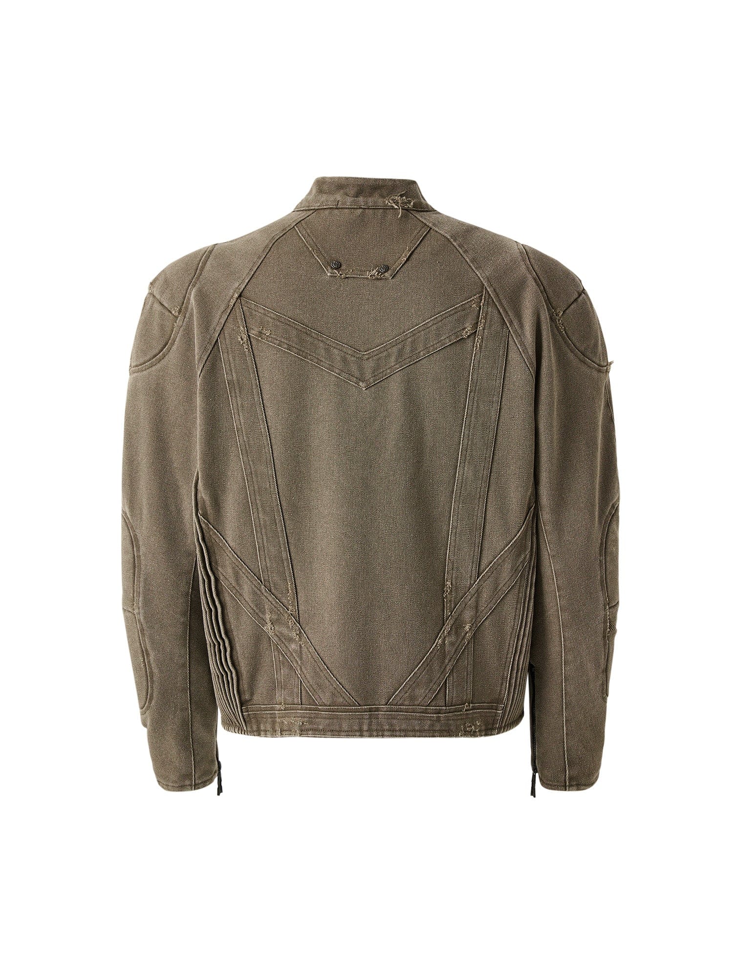 FLYERRER Panel Armor Moto Canvas Jacket