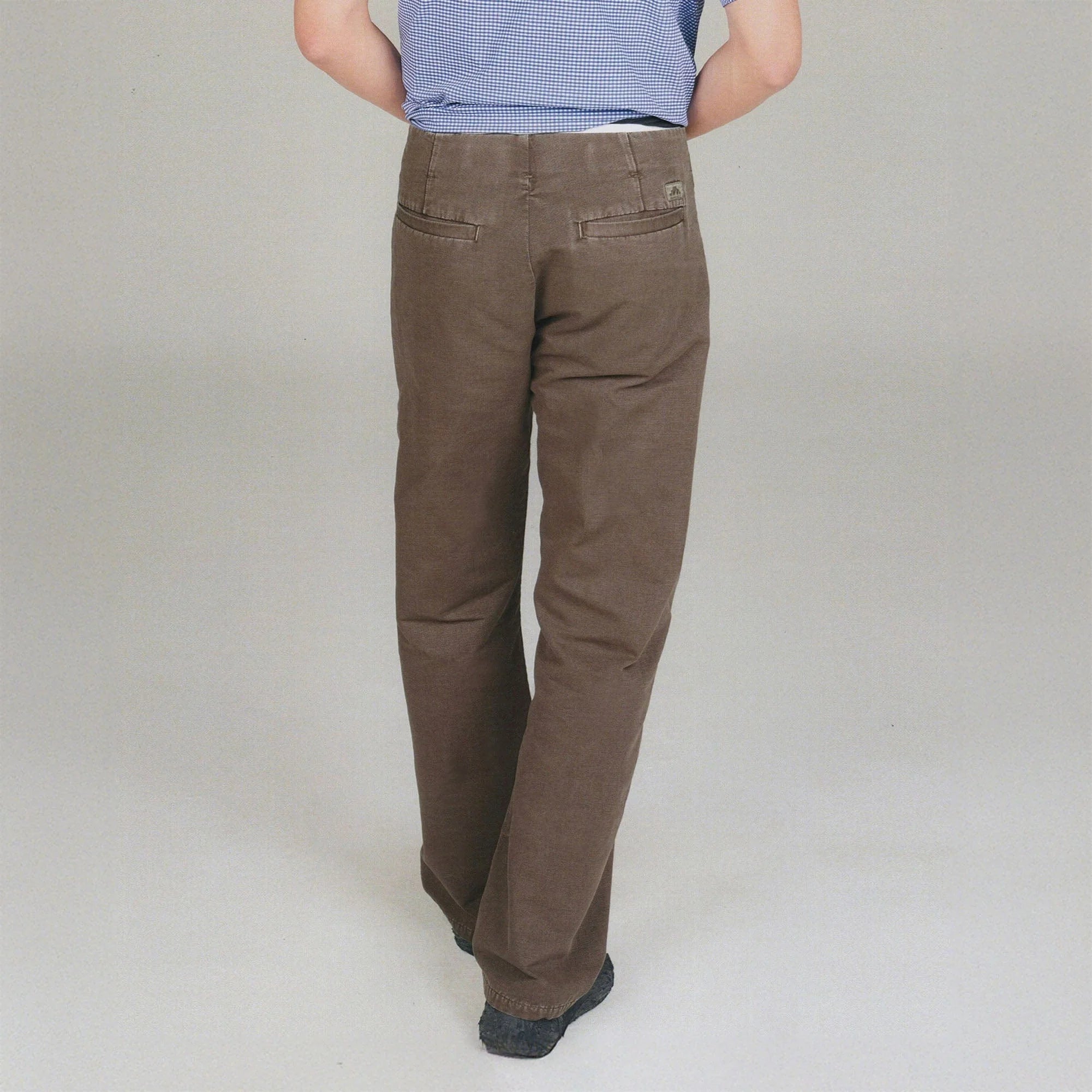 URBAN+FOREST Essential Extended Tab Waistband Canvas Pants