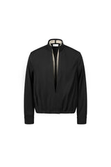 OKAYTHXBYE Multi-Wear Floral Scarf Mandarin Collar Shirt