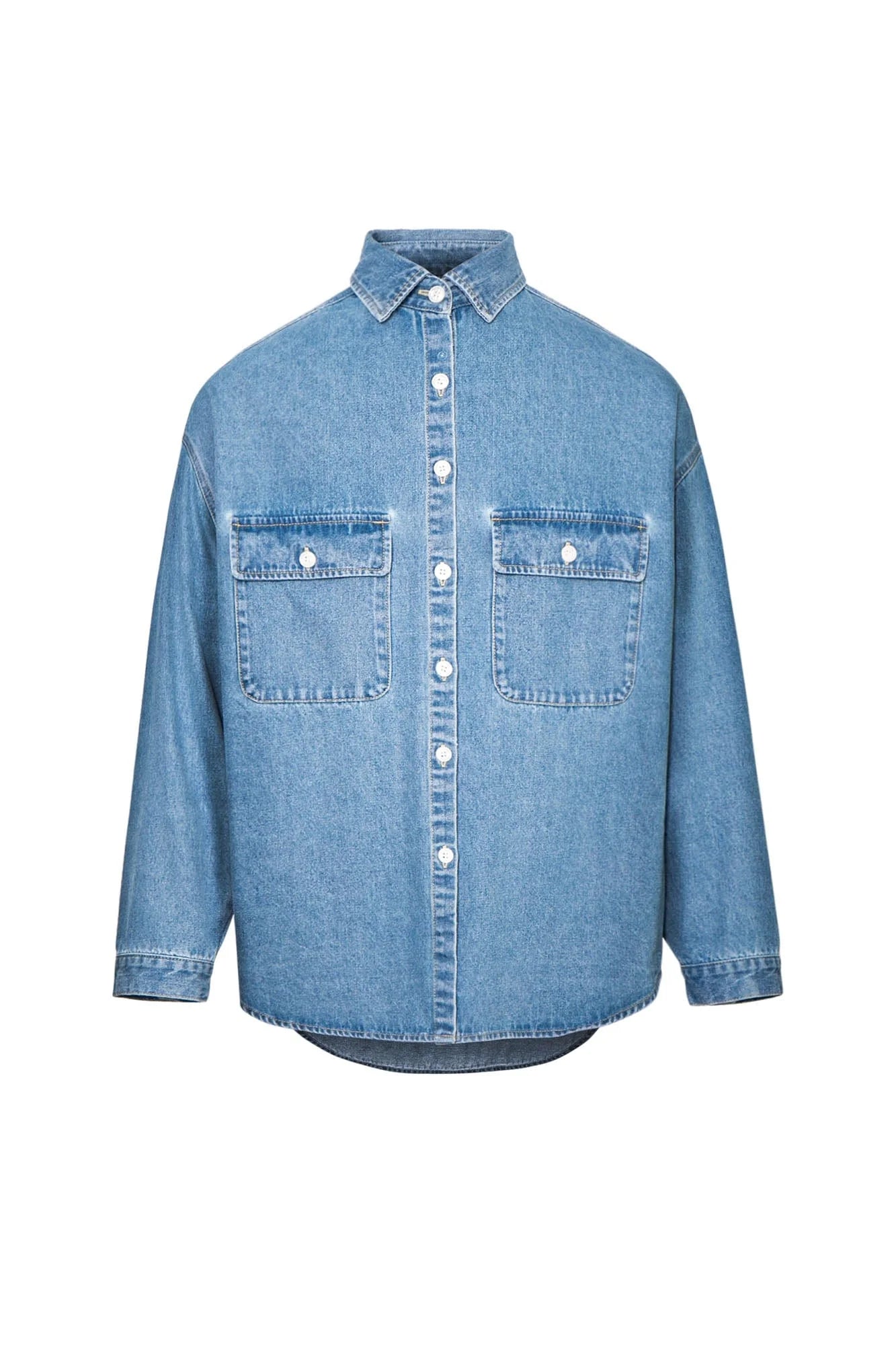 LEONSENSE Classical Tencel Denim Shirts