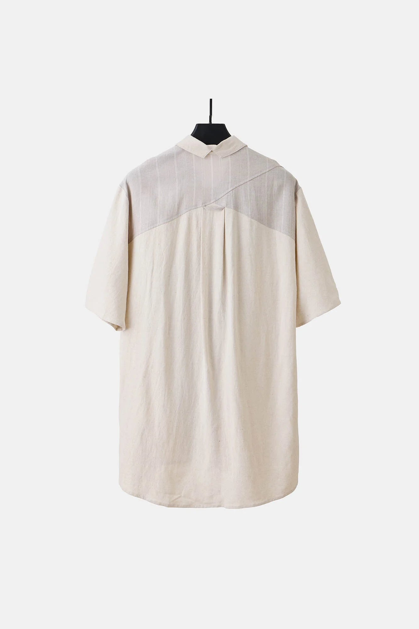 ILNya Nieternite Nifutur Winged Angel Sketch Spliced Half-Sleeve Shirt