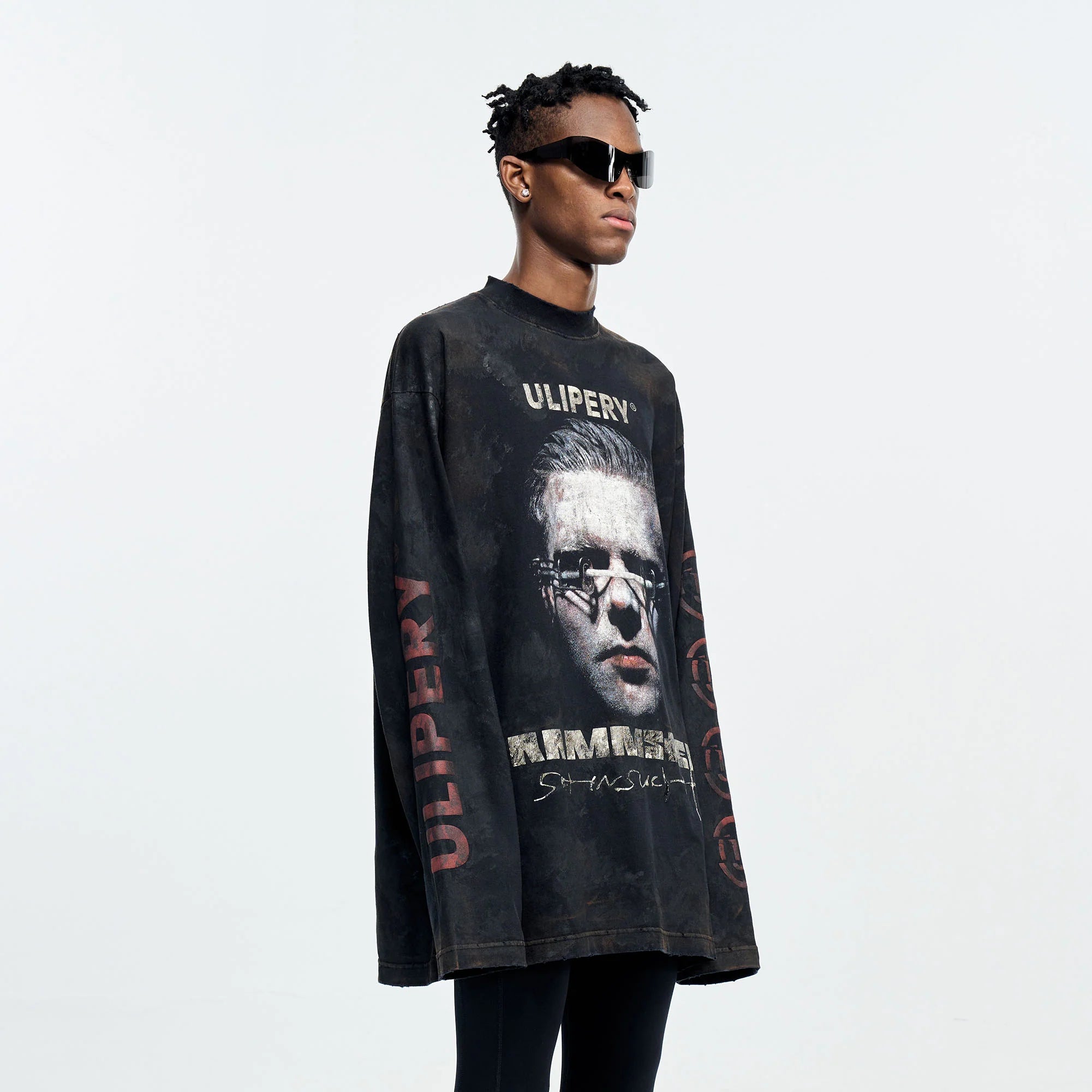 ULIPERY Rammstein Steel Visor Long Sleeve Tee