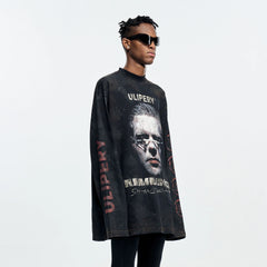 ULIPERY Rammstein Steel Visor Long Sleeve Tee