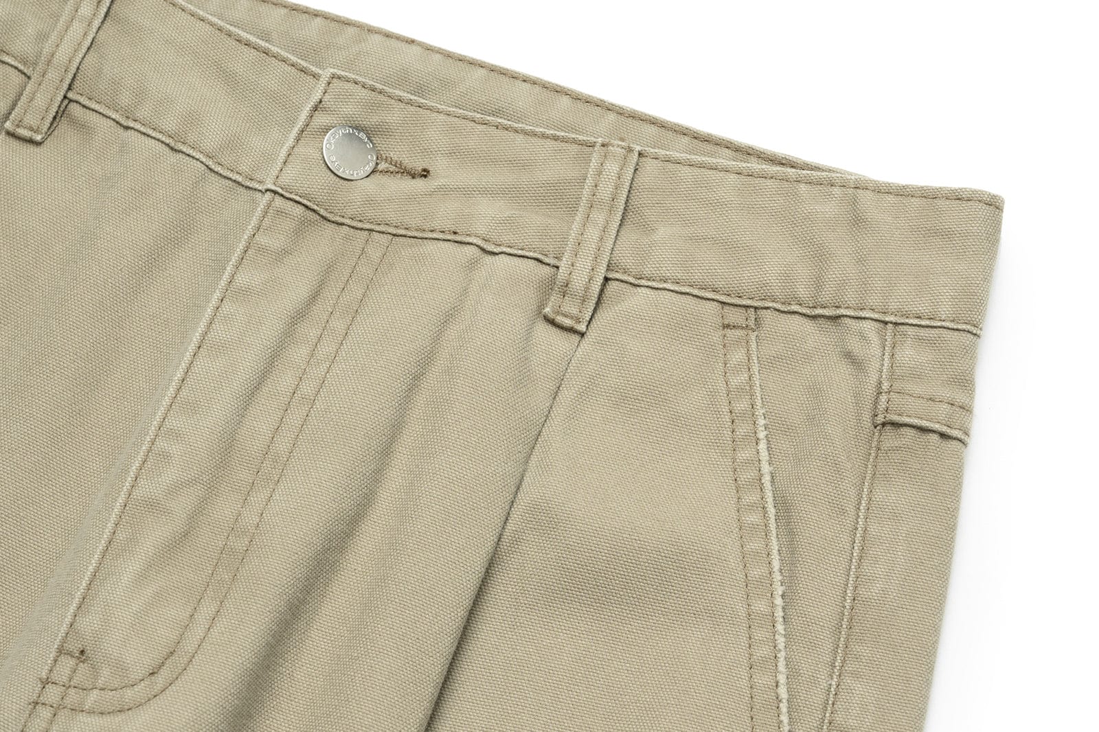 OKAYTHXBYE Pleated Utility Baggy Cargo Pants