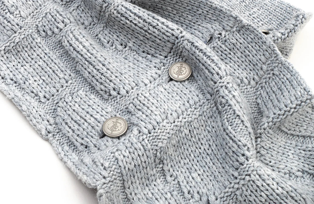 IN EXISTENCE Convertible Coin-Embellished Wool-Blend Scarf