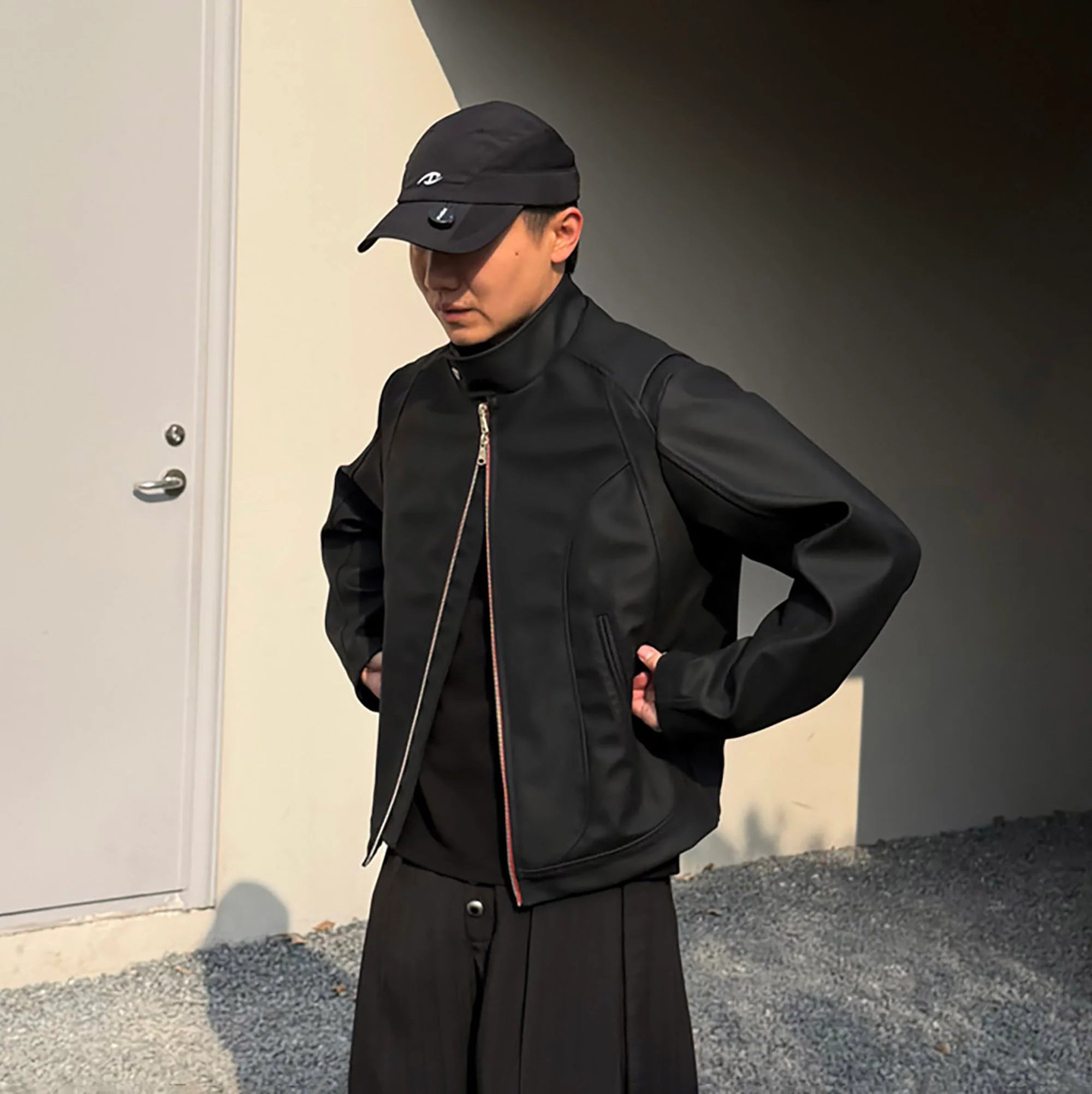CATSSTAC Harrington PU Jacket