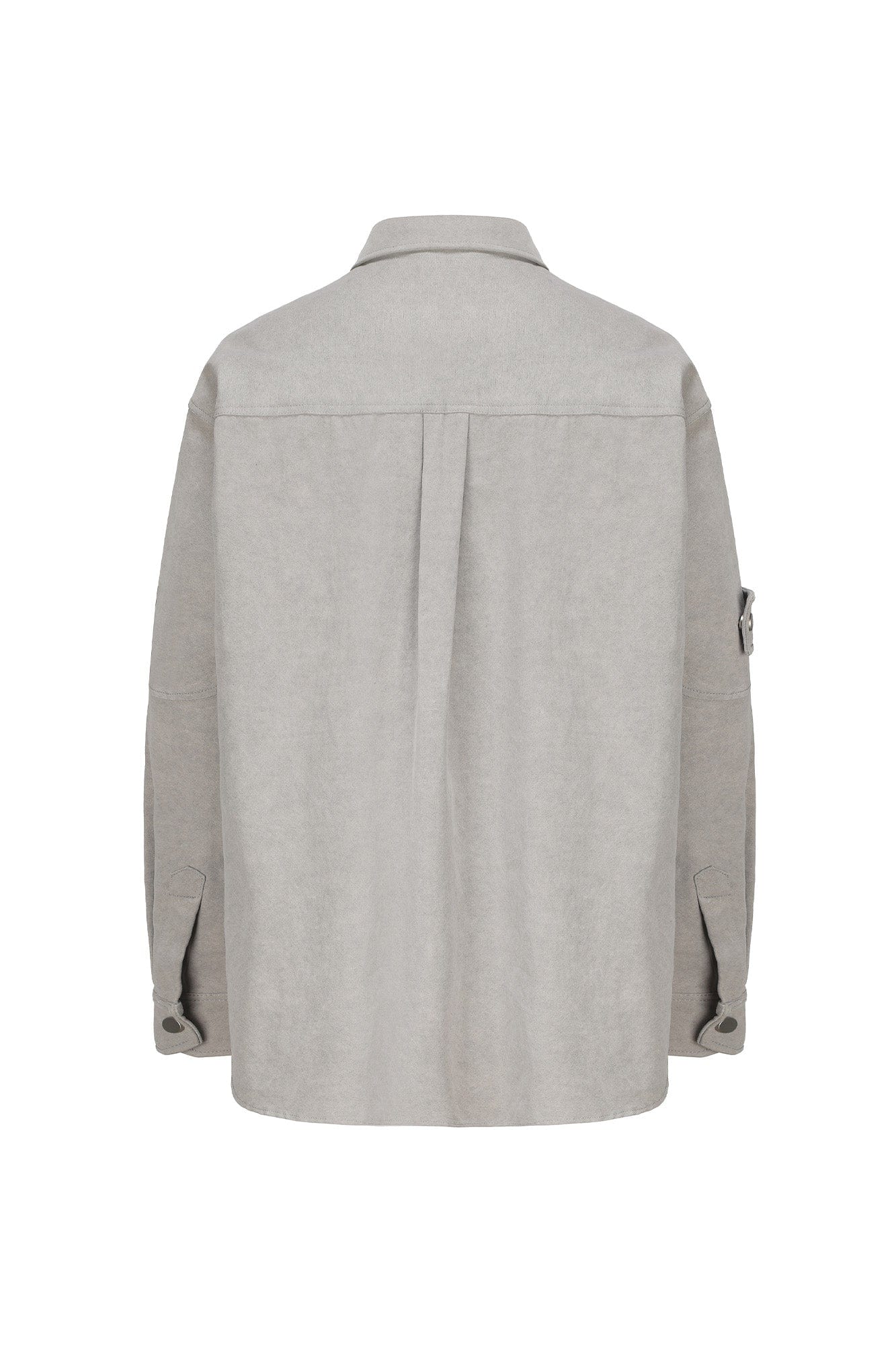 VANN VALRENCE Utility Washed Multi-Pocket Shirt Jacket