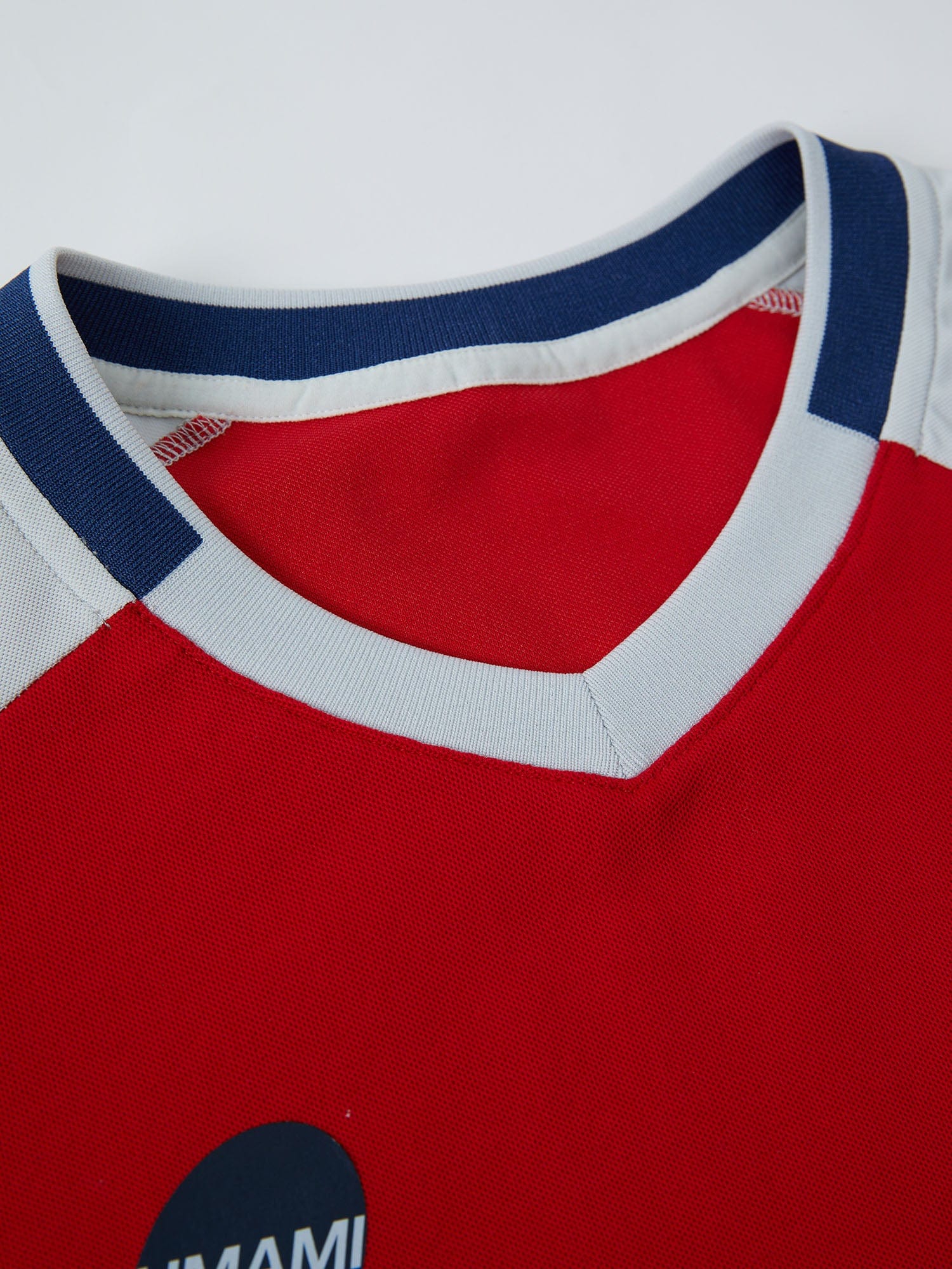 UMAMIISM Contrast Half-Zip Quick-Dry T-Shirt