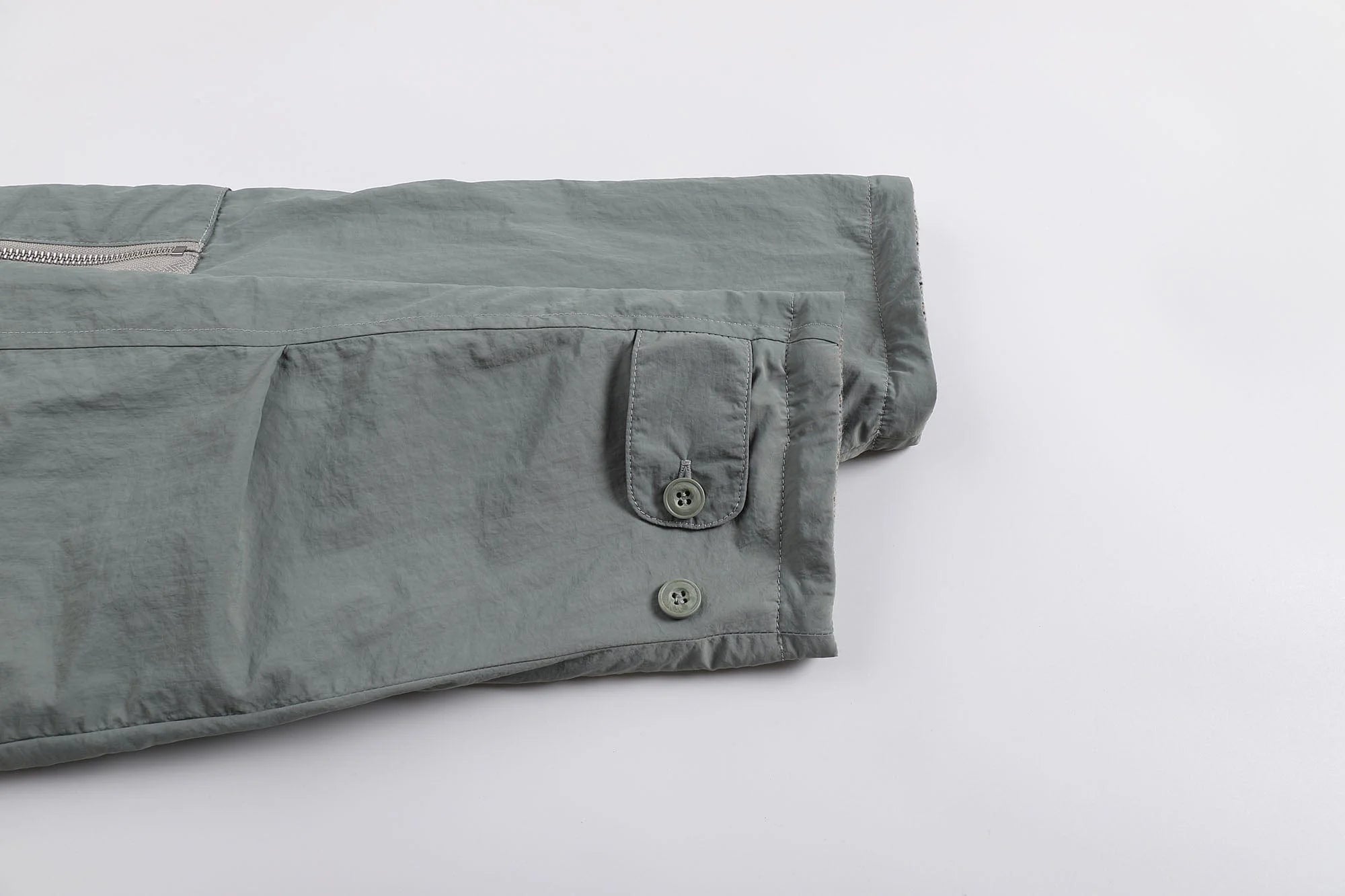 ONADAILYBASIS Reversible Utility & Herringbone Wool-Blend Jacket