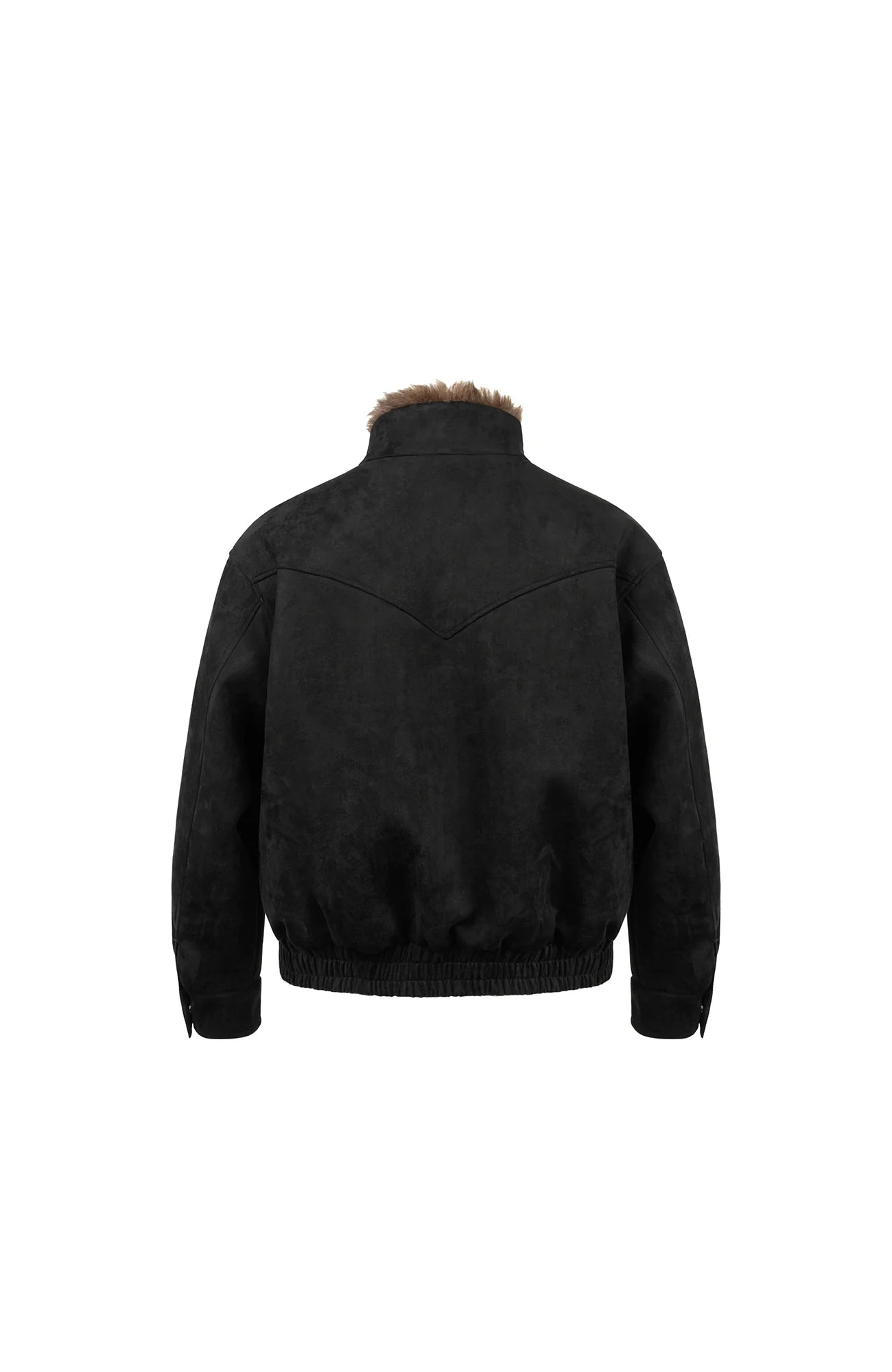 OKAYTHXBYE Faux Fur-Lined Utility Bomber