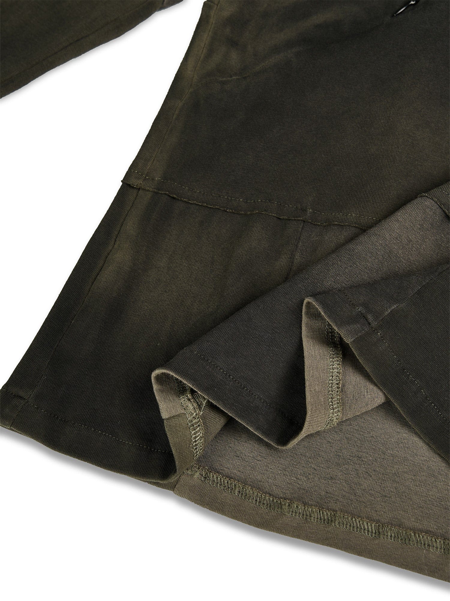 FLYERRER Washed Panelled Slim-Fit Long-Sleeve Tee
