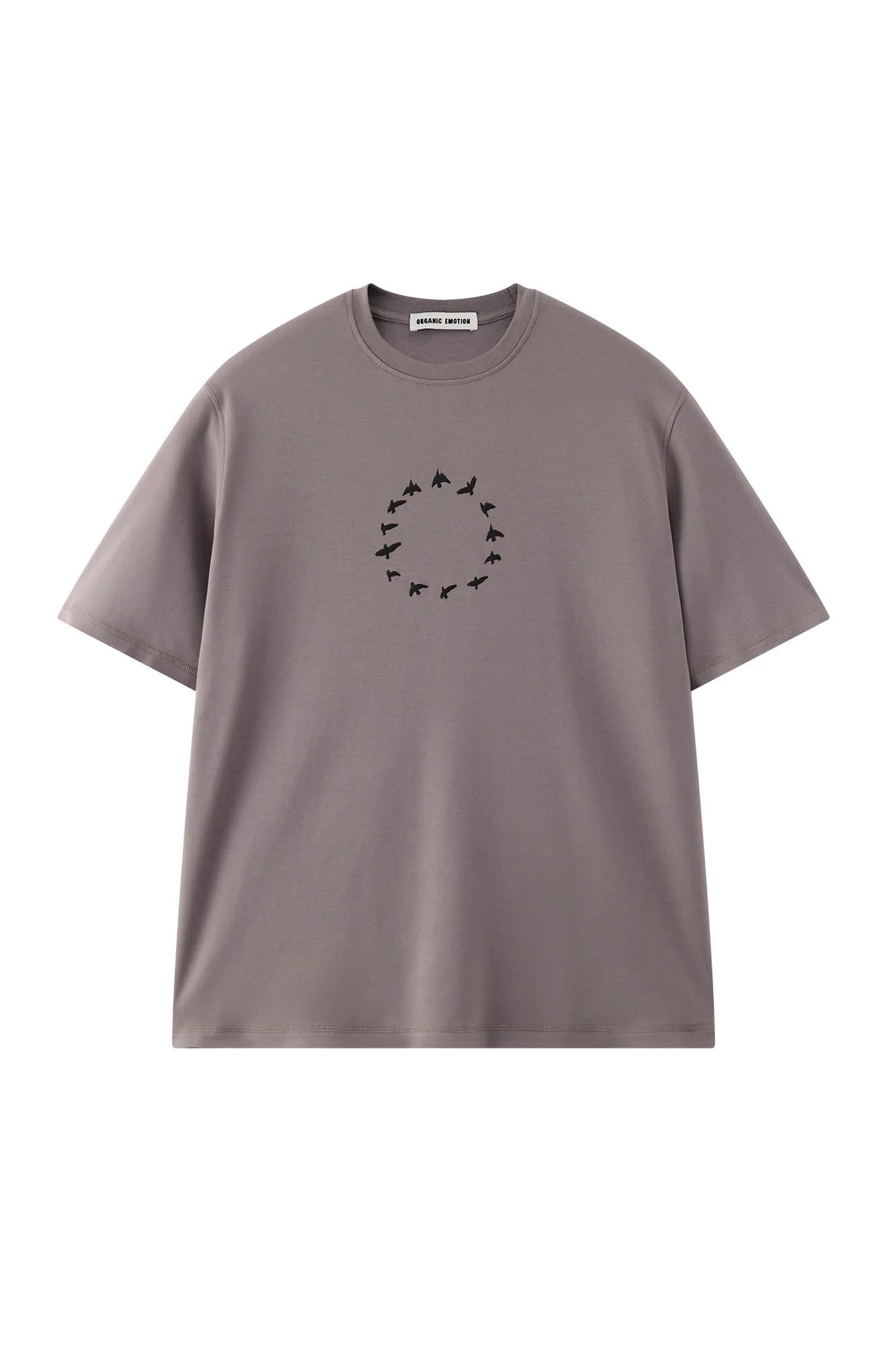 ORGANIC EMOTION Bird-Loop Adjustable Button Back T-Shirt