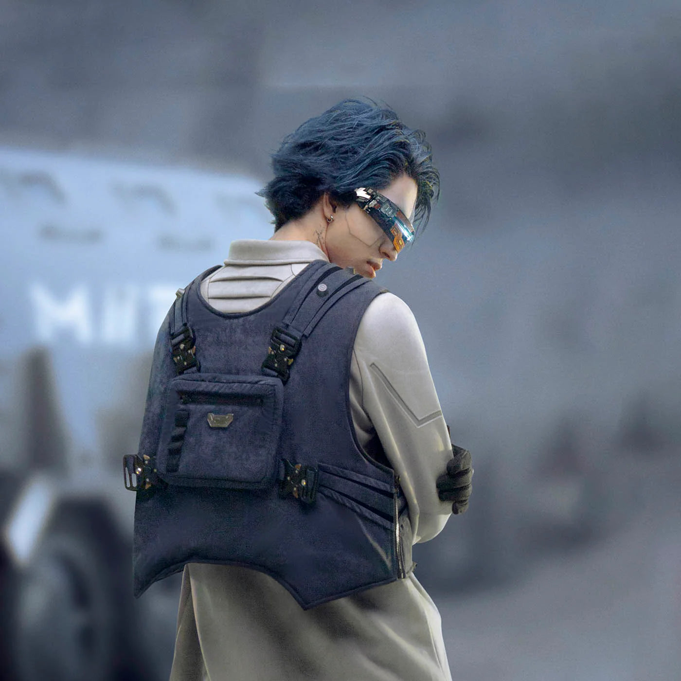 XIPHEVIL Detachable Chest Bag Tactical Vest