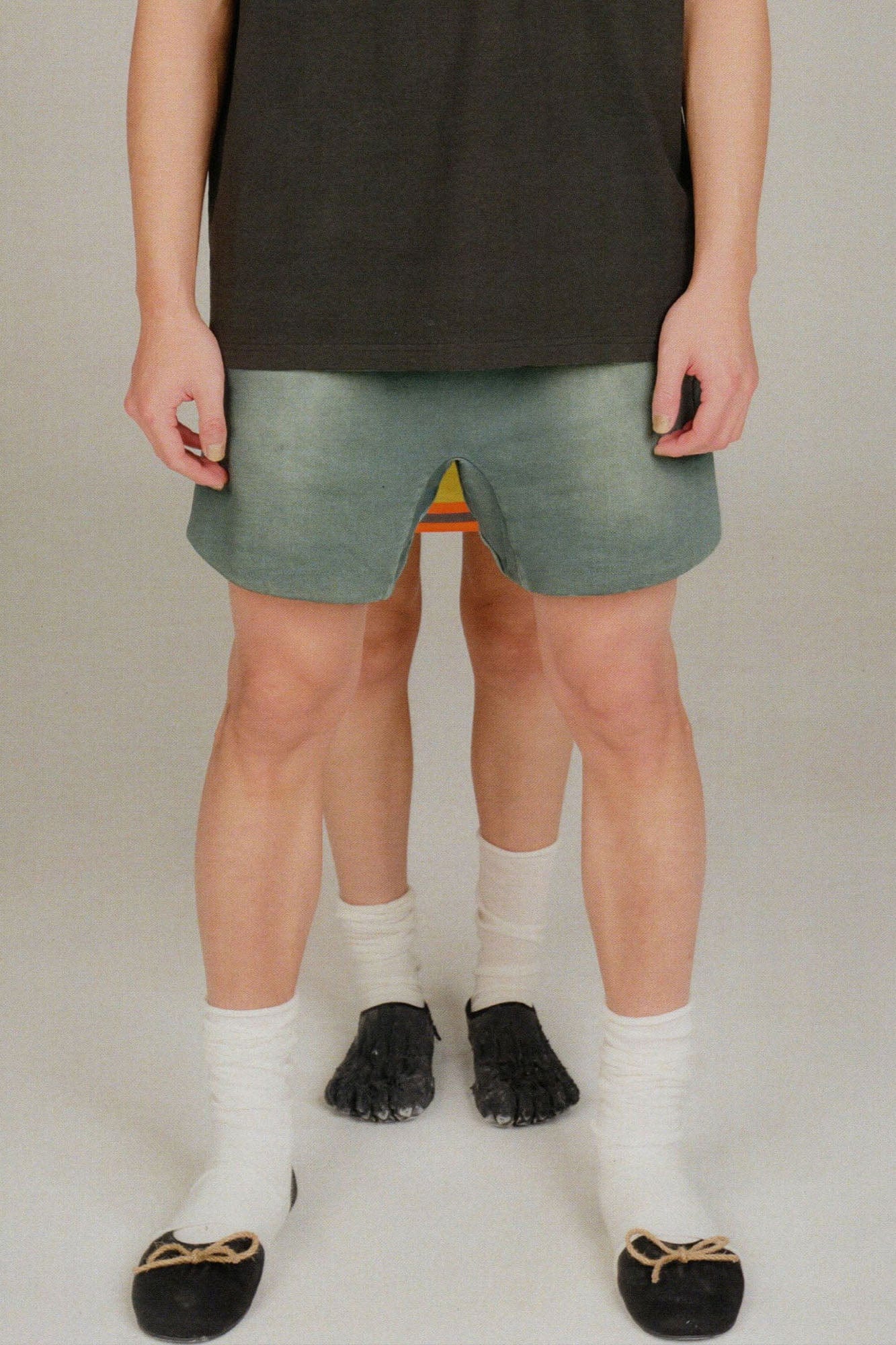 URBAN+FOREST Faded Drawstring Sweat Shorts