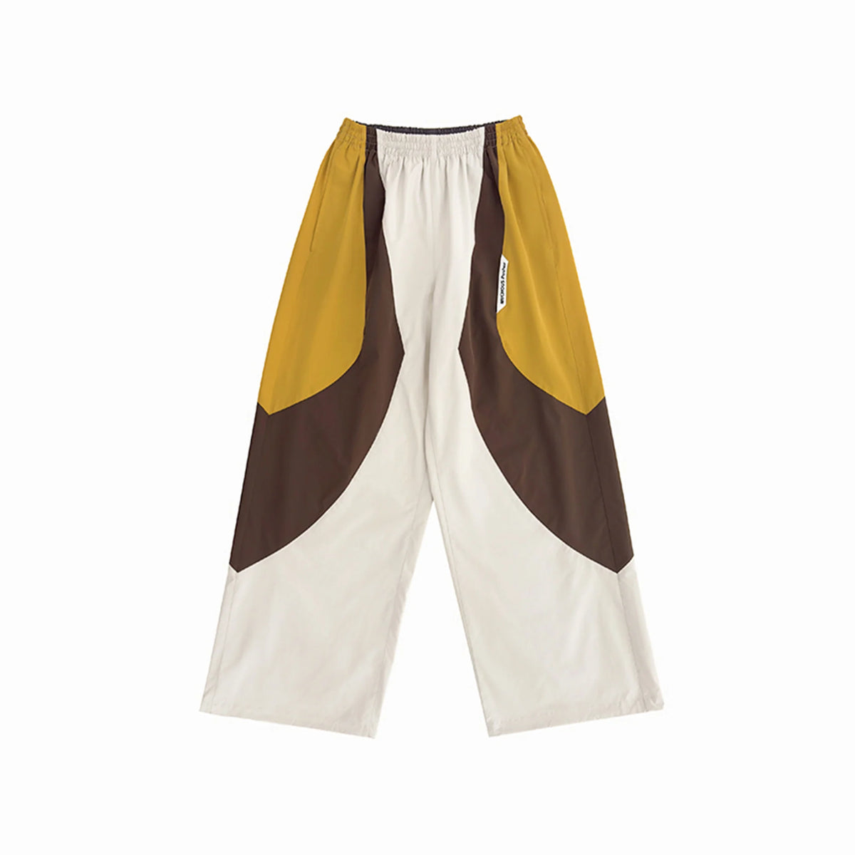 MIICHOUS Contrast Curved Panel Outdoor Pants