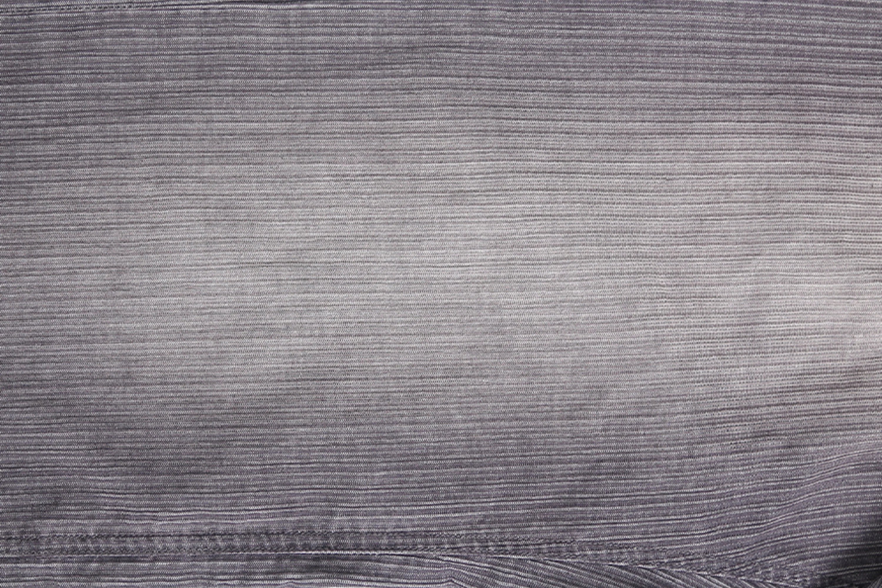 TRECLUB Washed Striped Straight-Leg Jeans