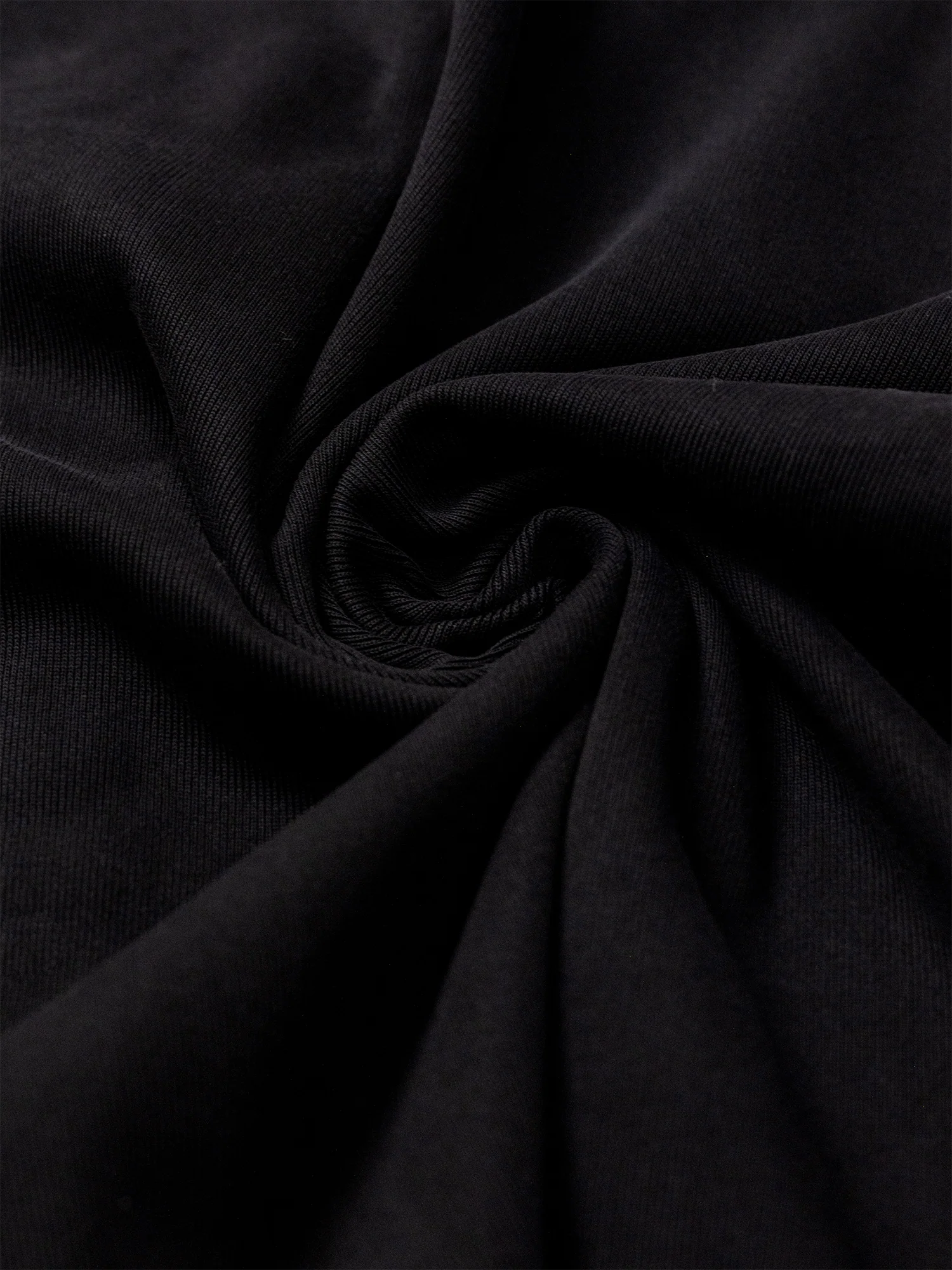 KADAKADA Buttoned Curved Placket Ribbed Knit Top