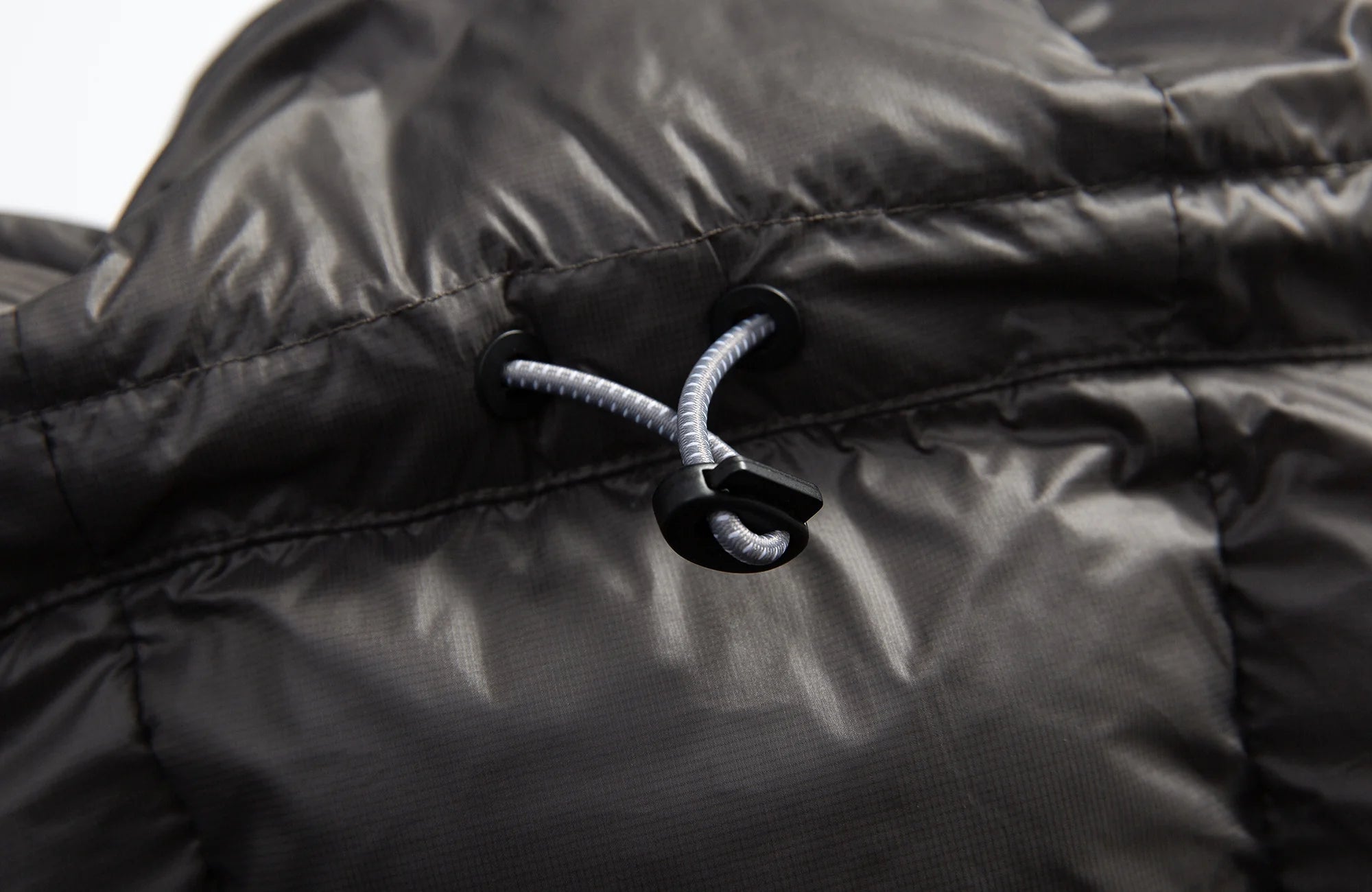 7440 37 1 Drawstring Hooded Thickened Down Puffer