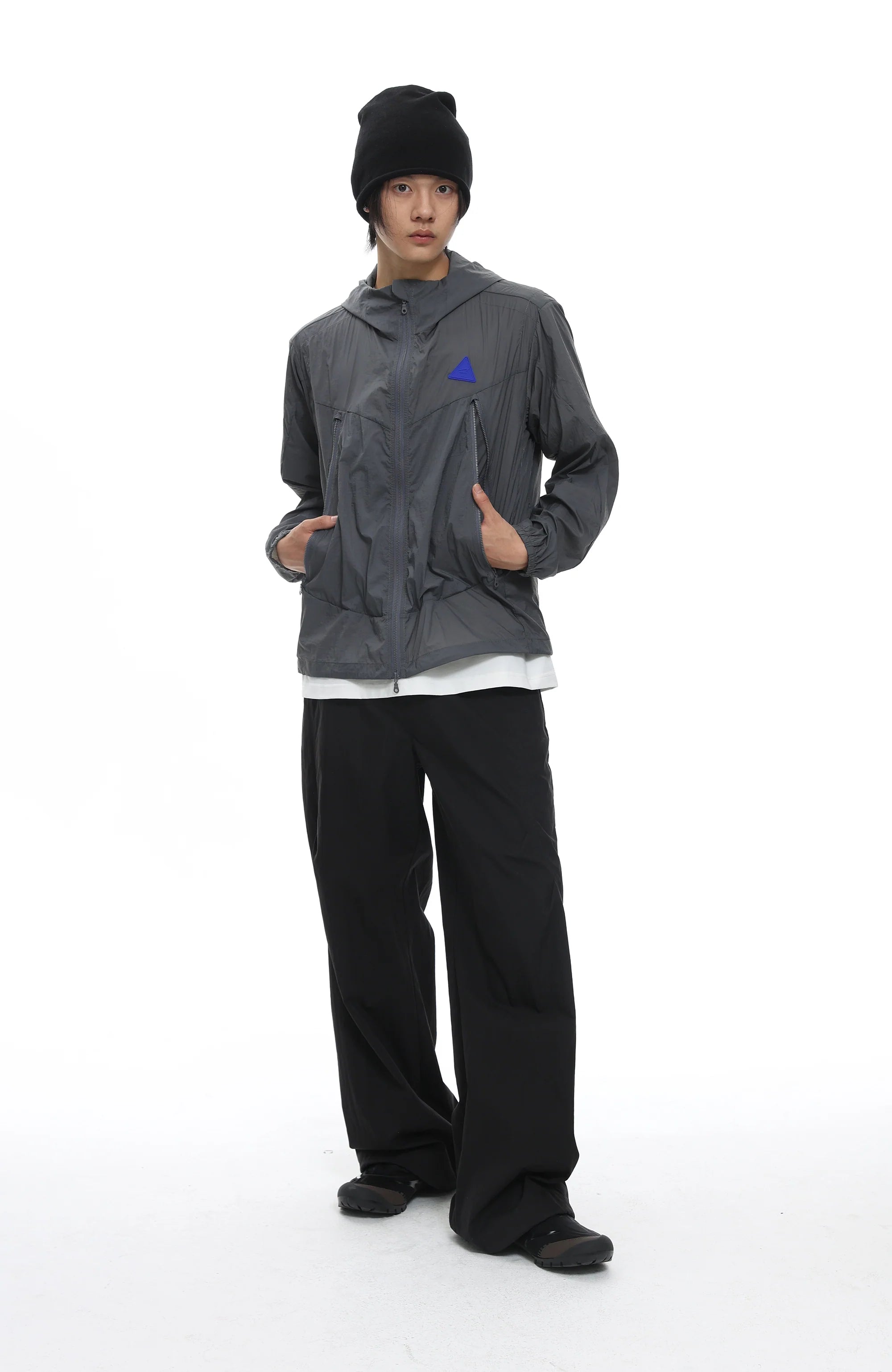ROARINGWILD A ARCH Essential Drawstring Parachute Pants