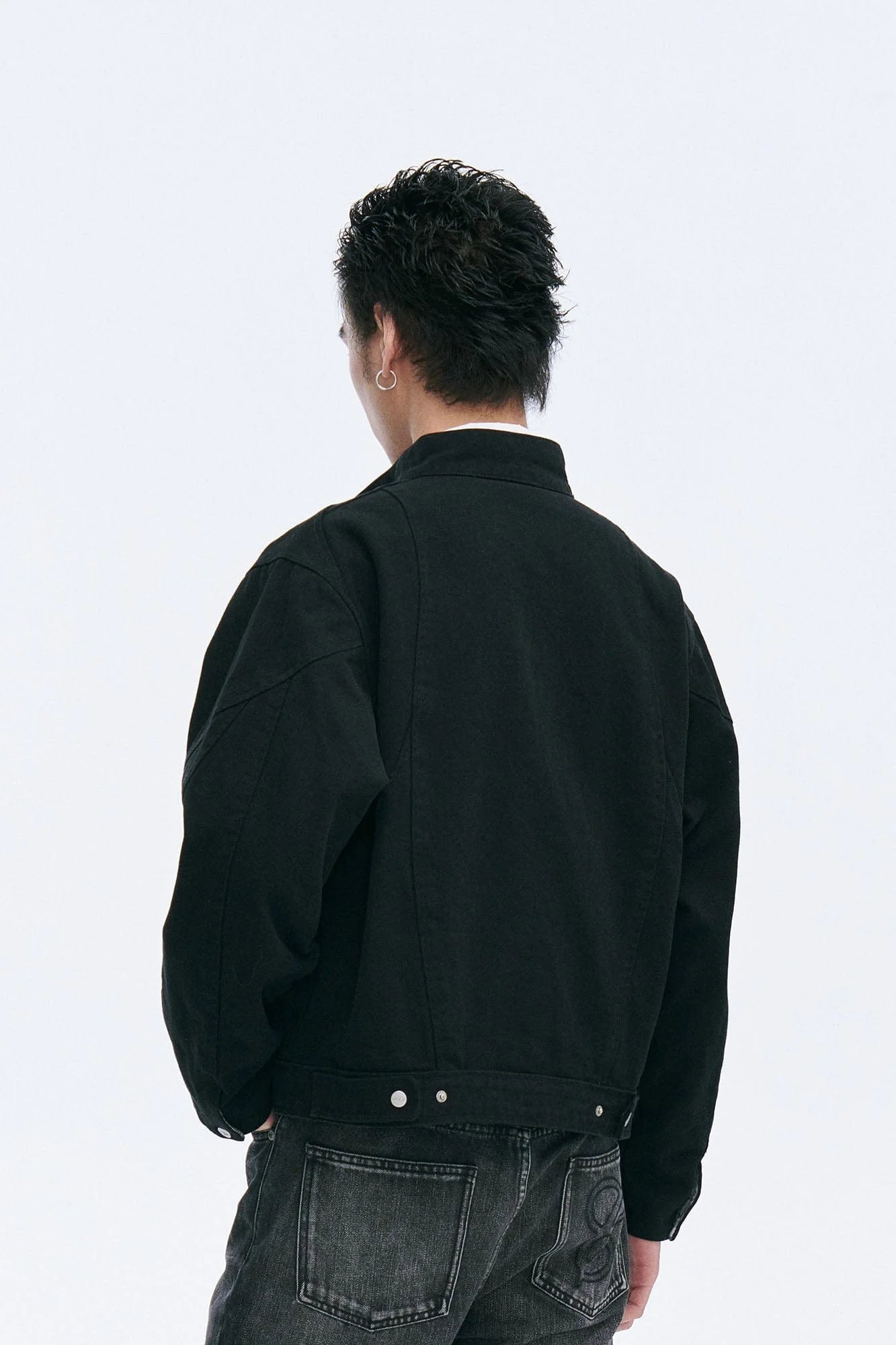 CATSSTAC Check-Lined Harrington Jacket