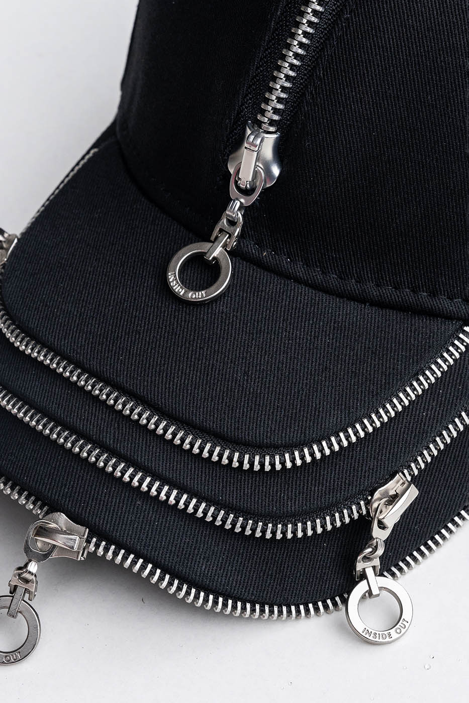 INSIDE OUT Triple-Layer Zipper Cap
