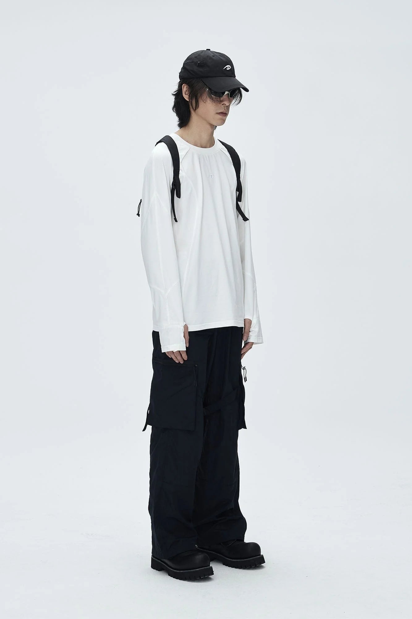 CATSSTAC Utility Multi-Pocket Buckled Cargo Pants