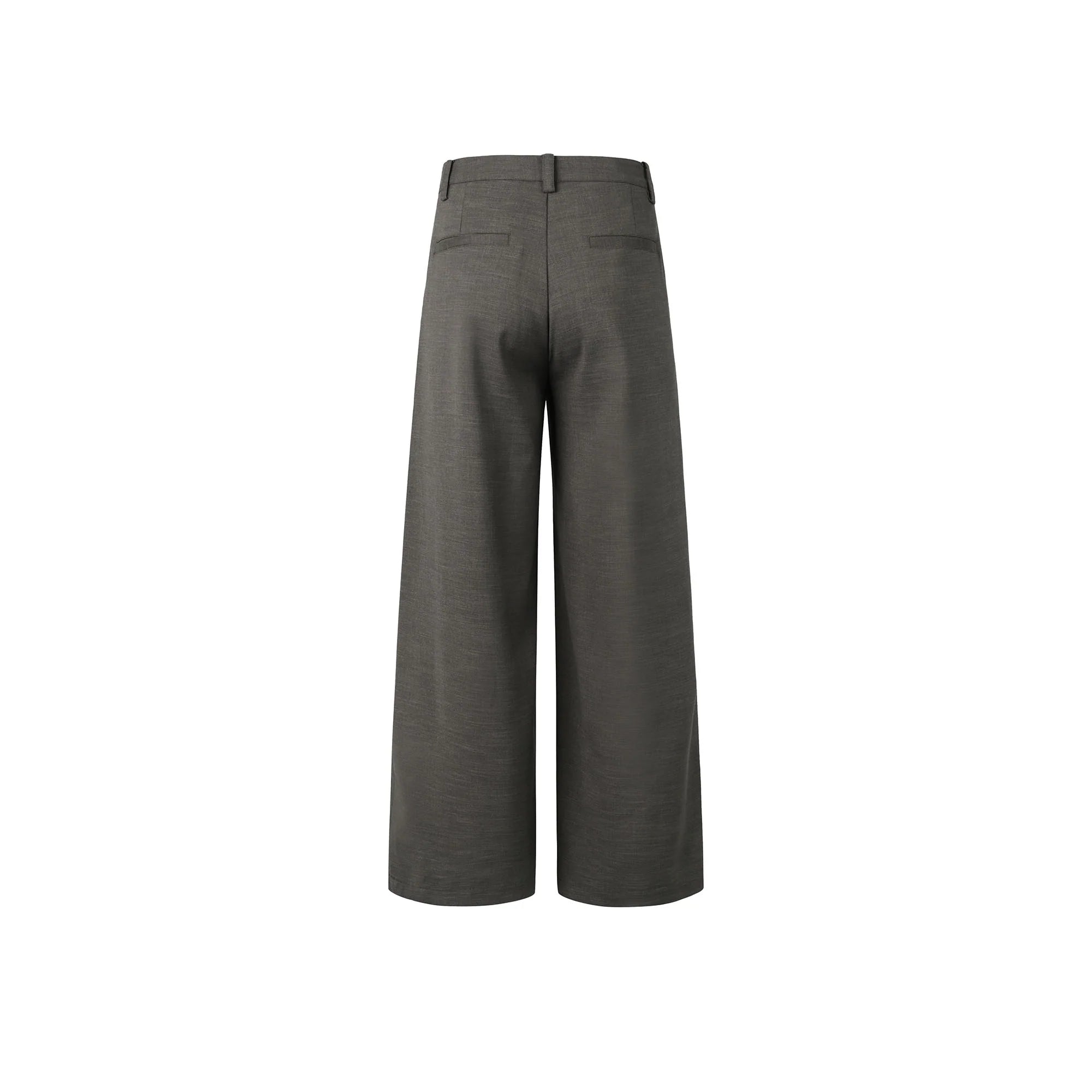OKAYTHXBYE Essential Pleat Wide-Leg Trousers