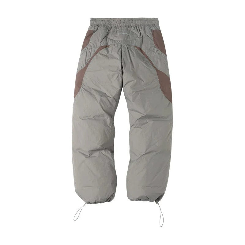 ENSHADOWER Spliced Splash-Proof Down Ski Pants