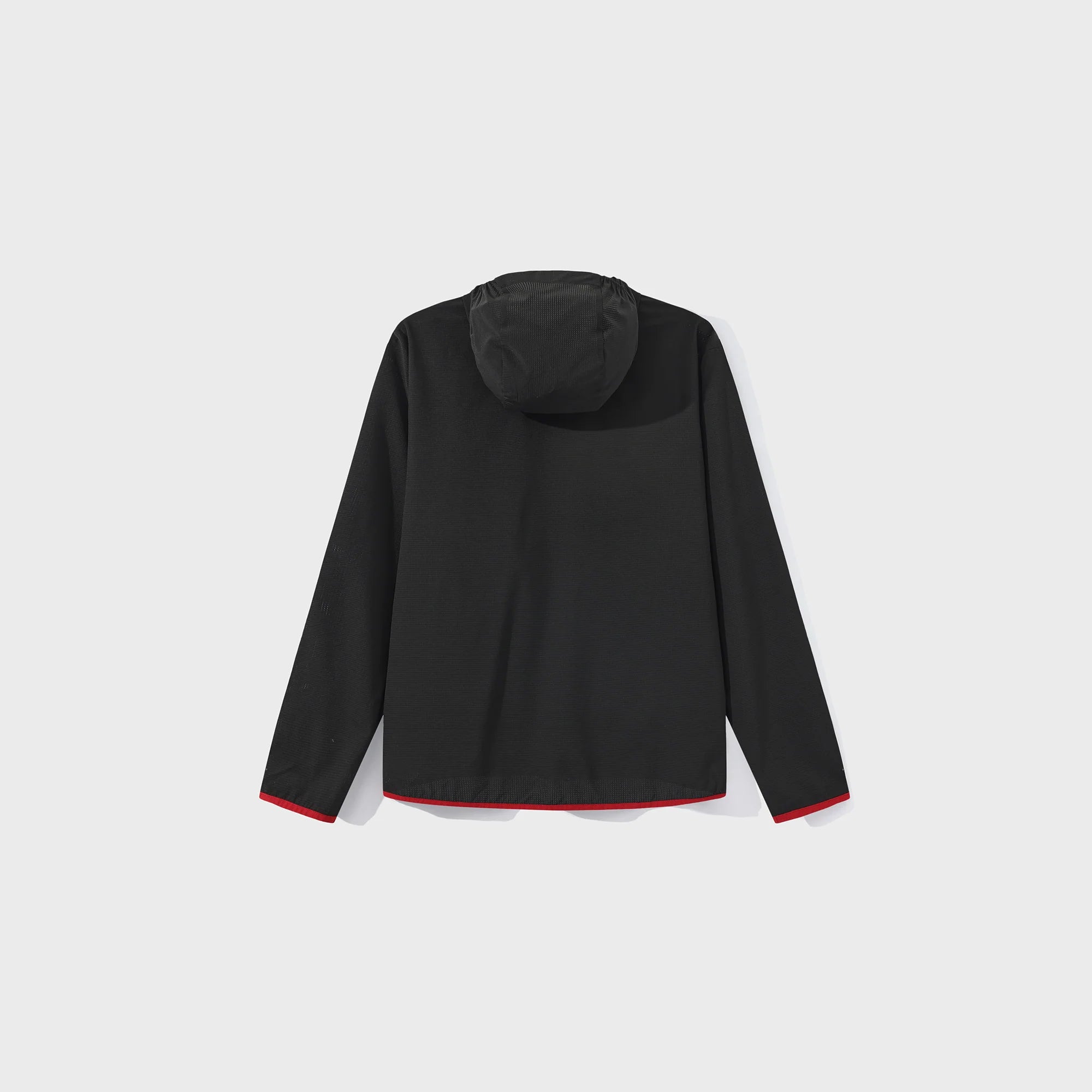 UMAMIISM Striped Hooded Running Jacket
