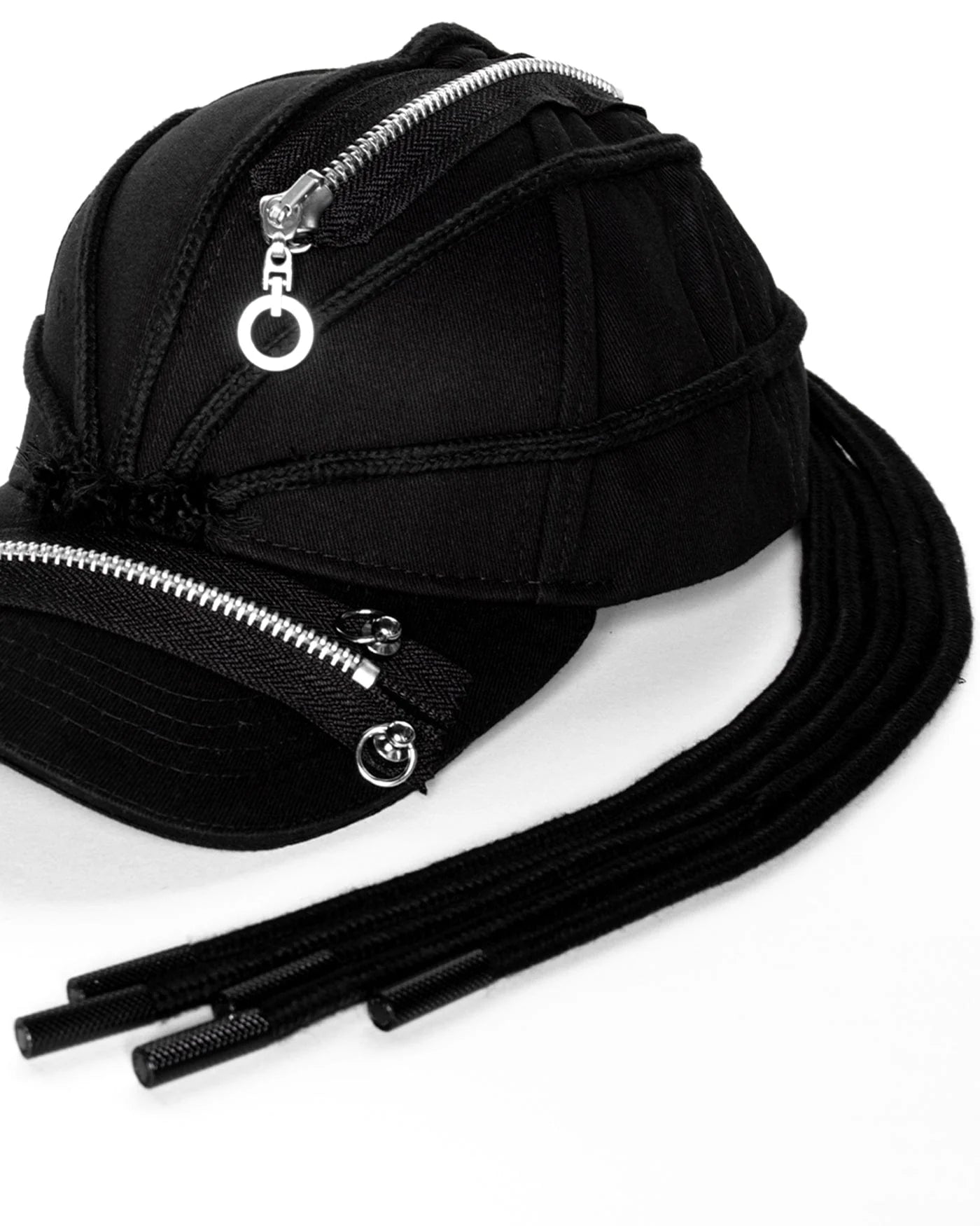 INSIDE OUT Multi-Zipper Dreadlock Cap