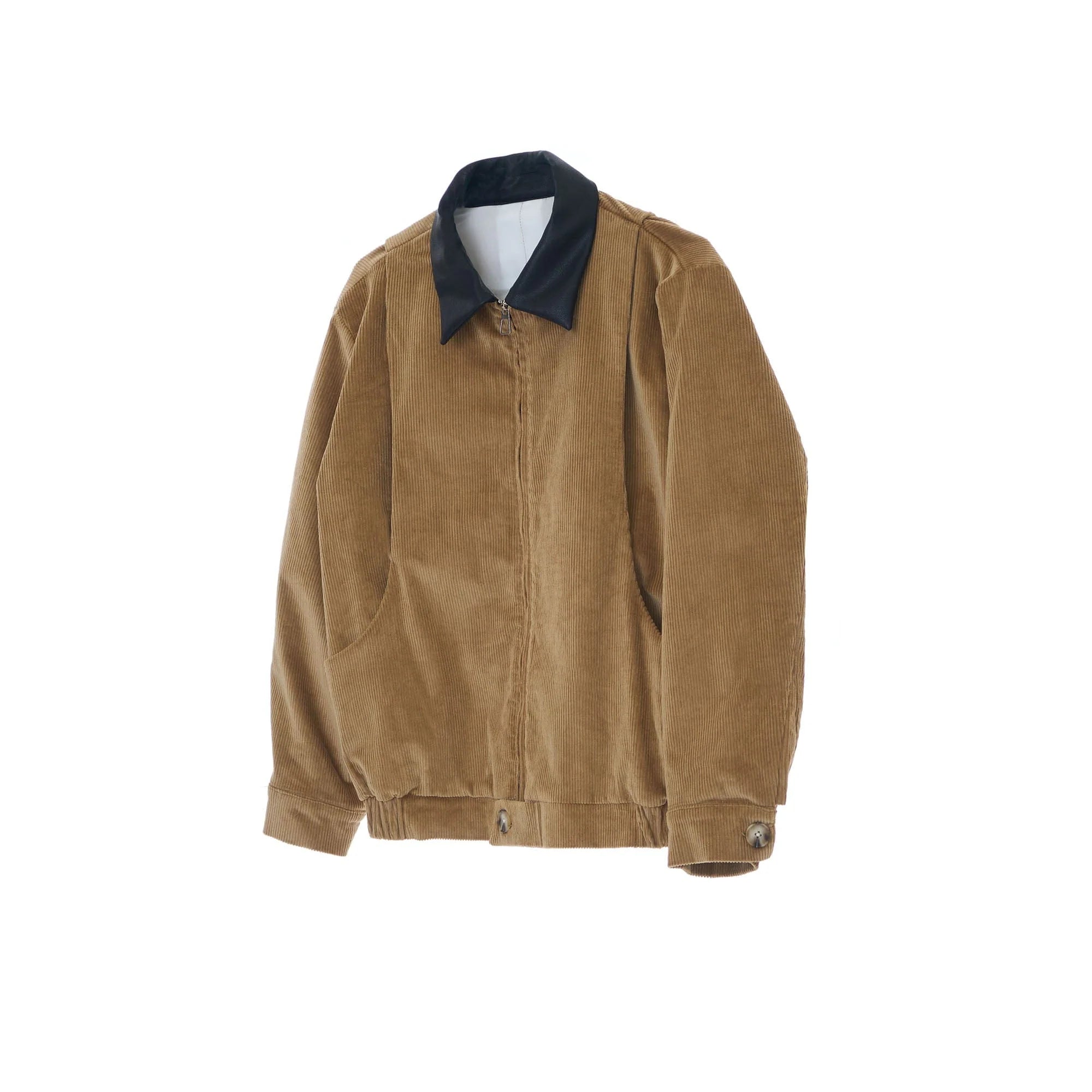 WIID Contrast Collar Corduroy Jacket