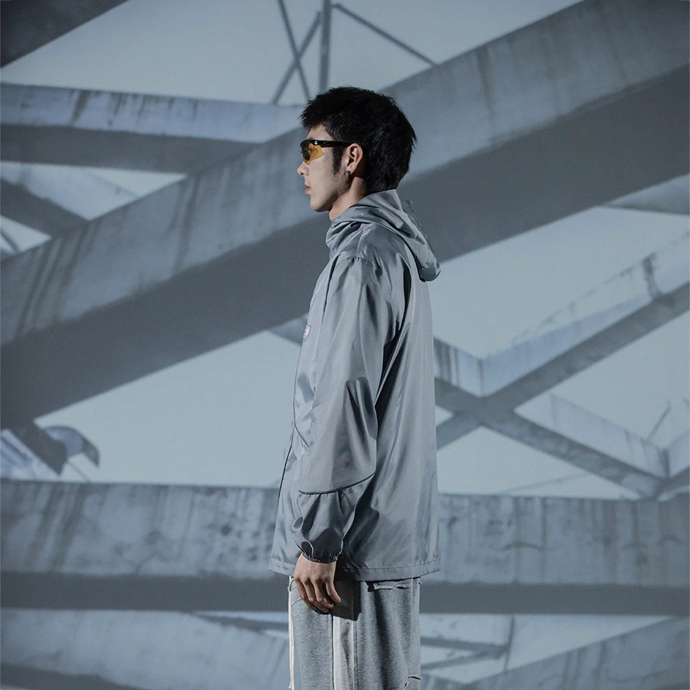 ENSHADOWER Modern Reflective Stripes Jacket