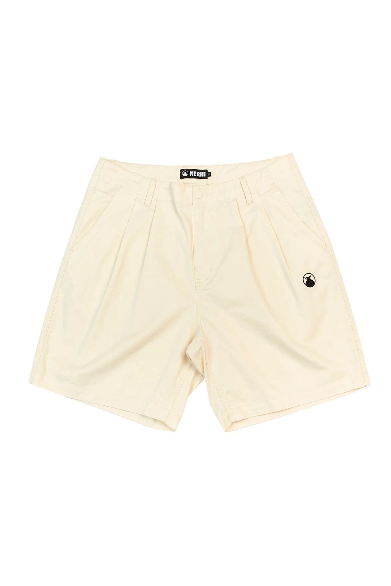NERHI Essential LOGO Pleated Shorts