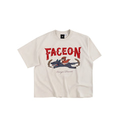 FACEONLAB Little Red Riding Knight Graphic T-Shirt